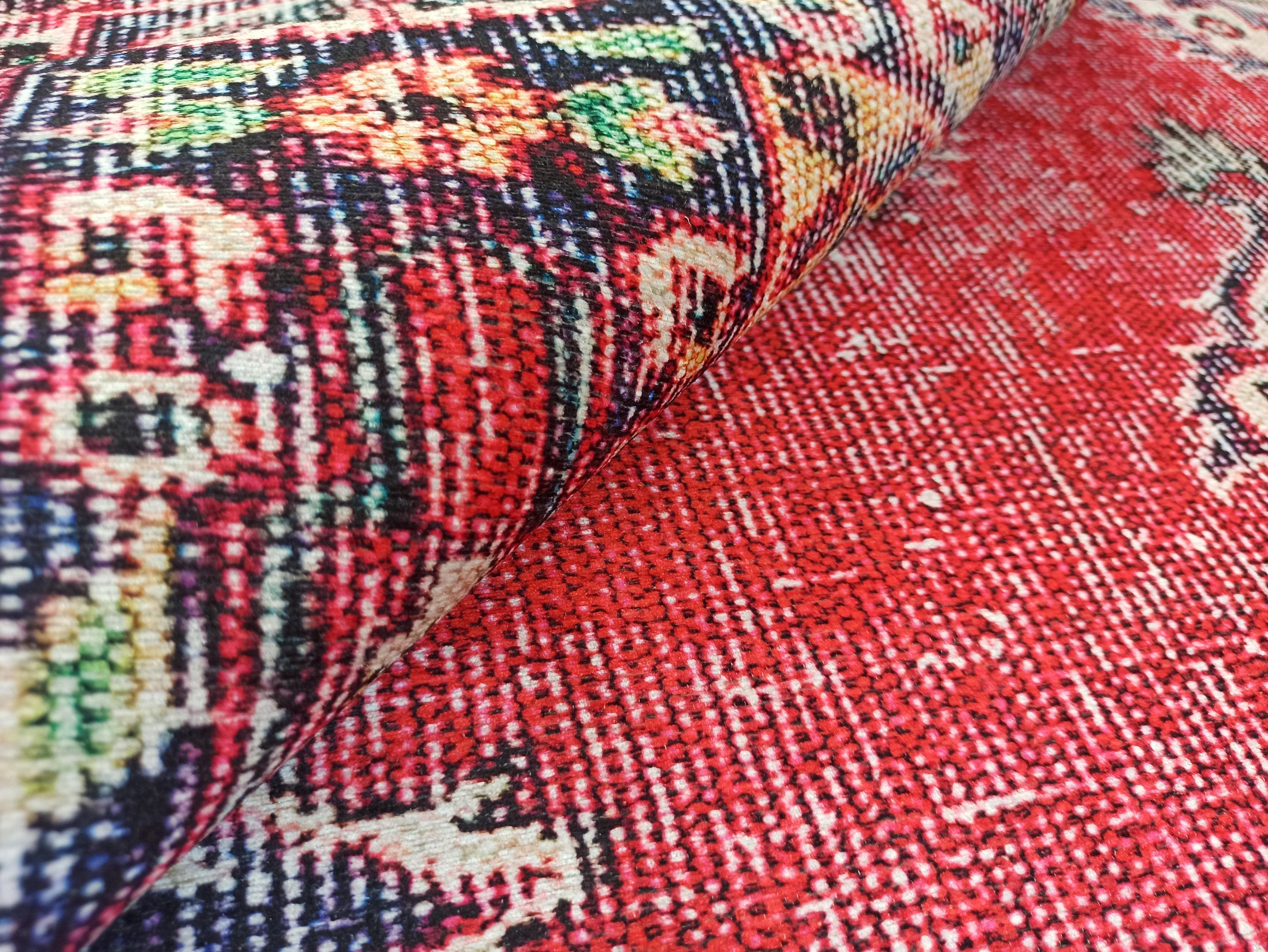 Darya Rug Turkish Red Vintage Area Rug