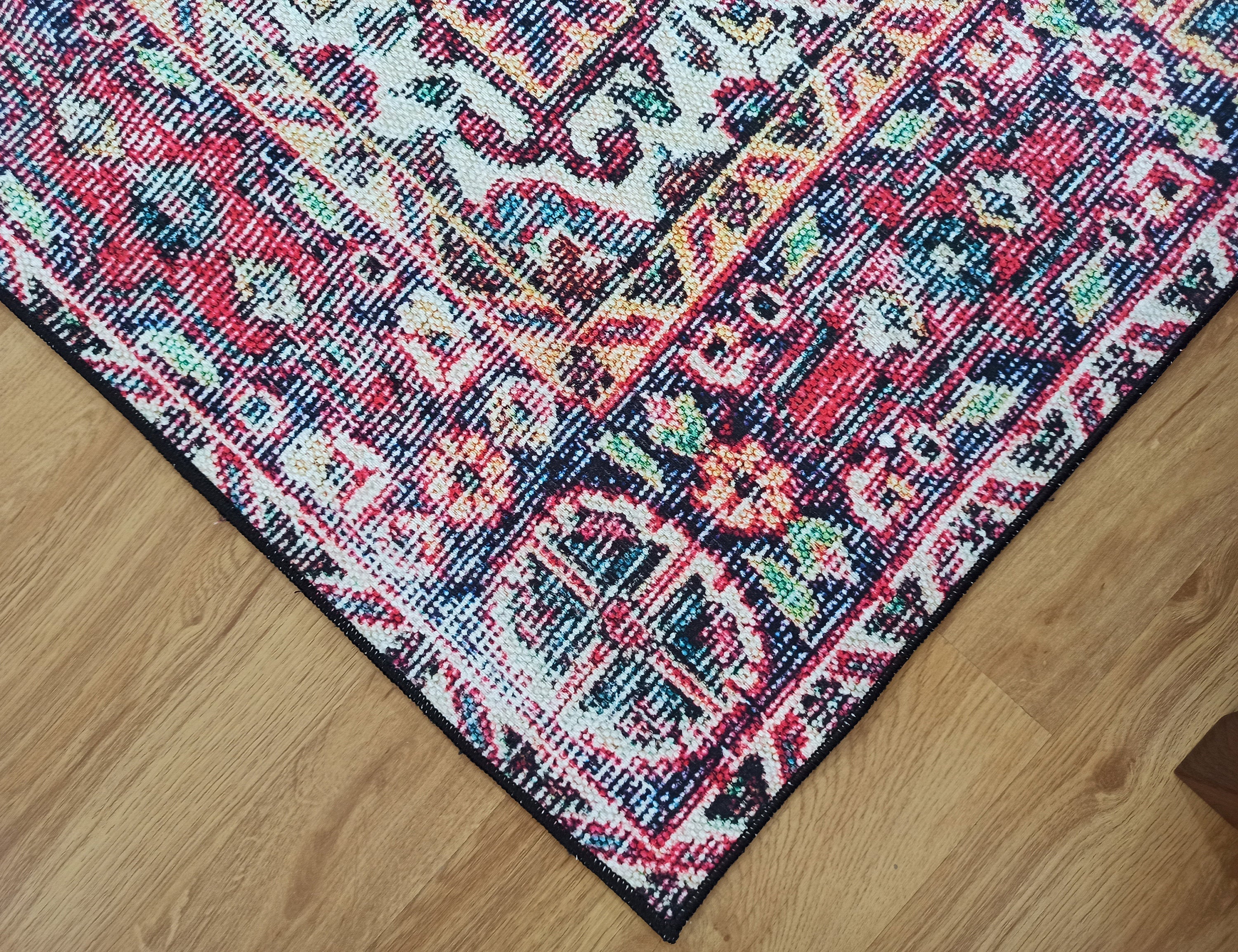 Darya Rug Turkish Red Vintage Area Rug