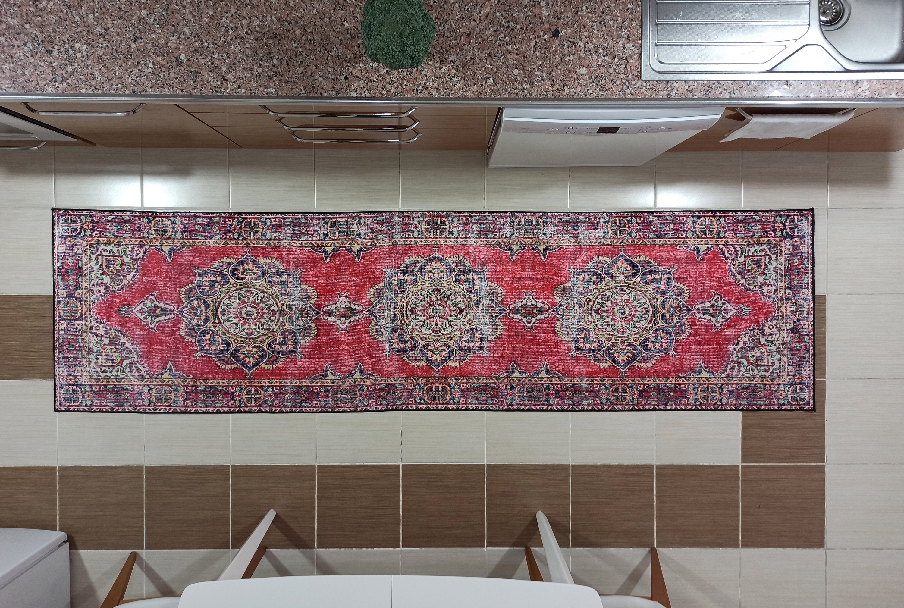 Darya Rug Turkish Red Vintage Area Rug