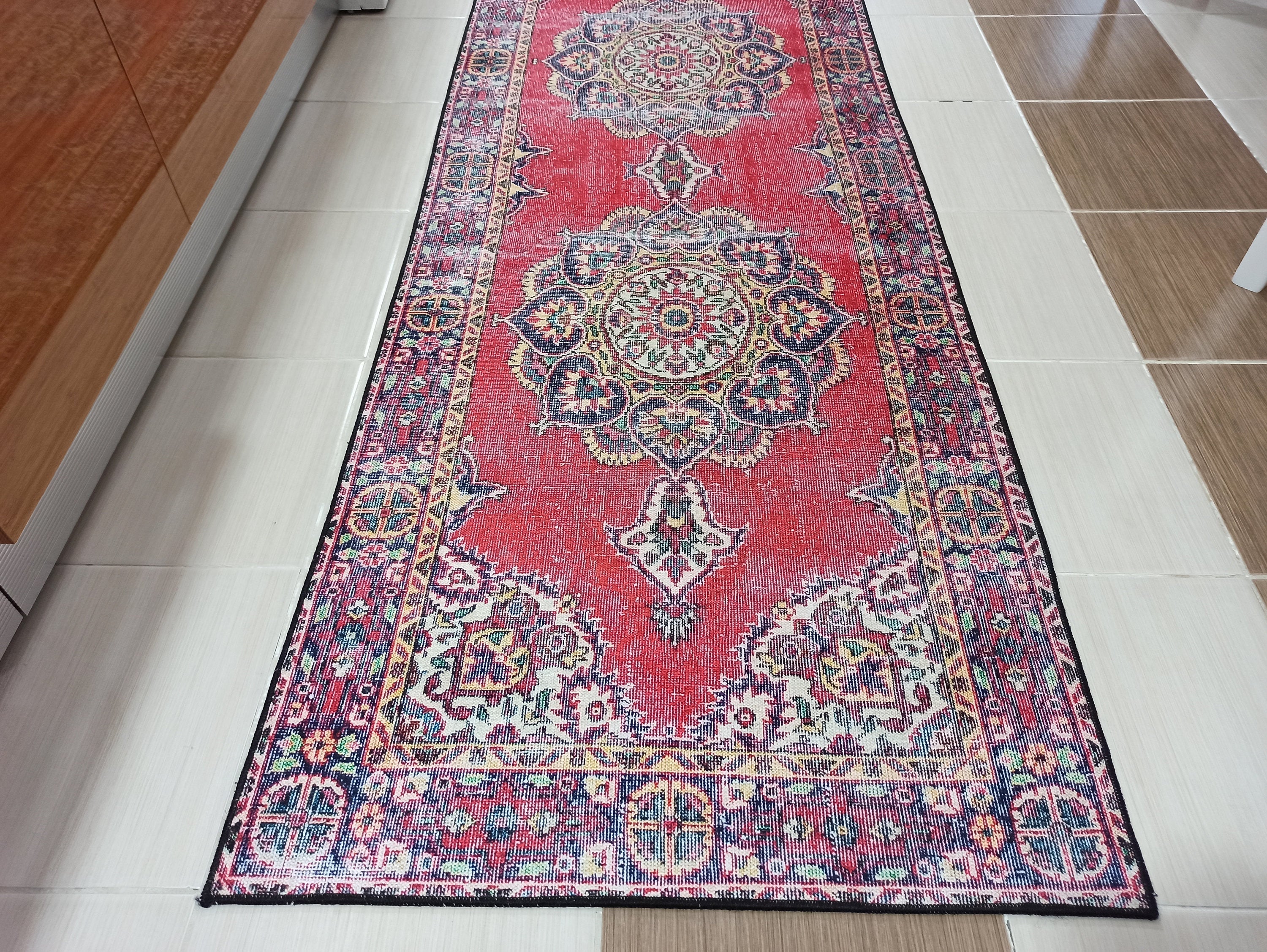 Darya Rug Turkish Red Vintage Area Rug