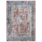 Earth Tones Oushak Area Washable Rug