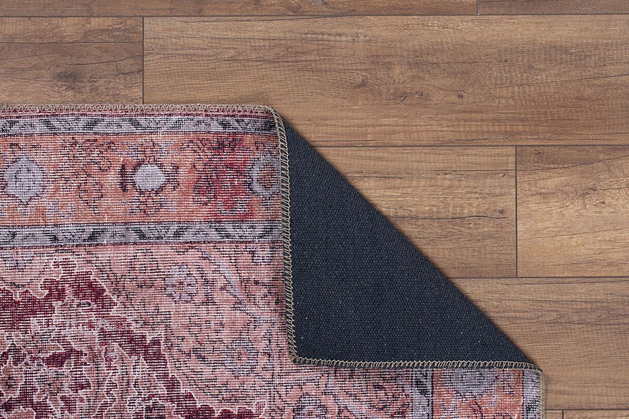 Ella Shabby Chic Oriental Pink Area Rug