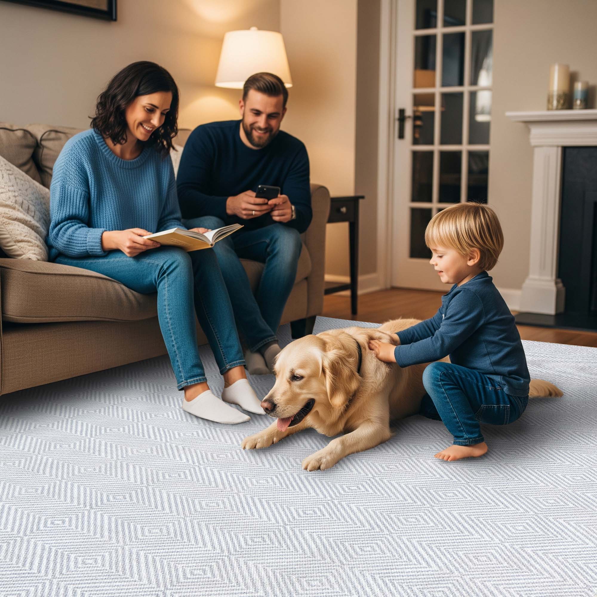 Alivia Modern Turkish Beige Cream Rug