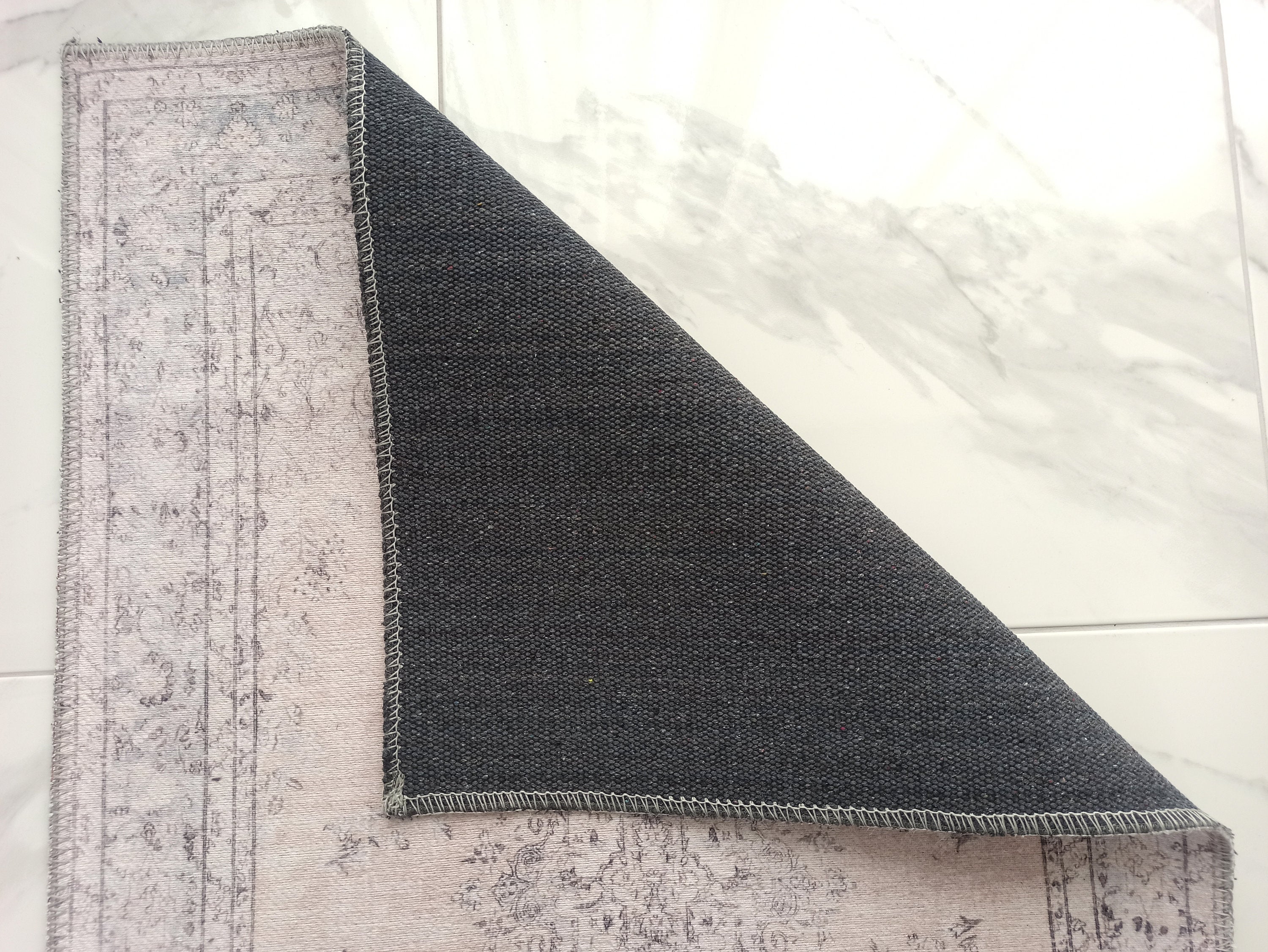 Fara Rug Turkish Neutral Faded Ivory Rug