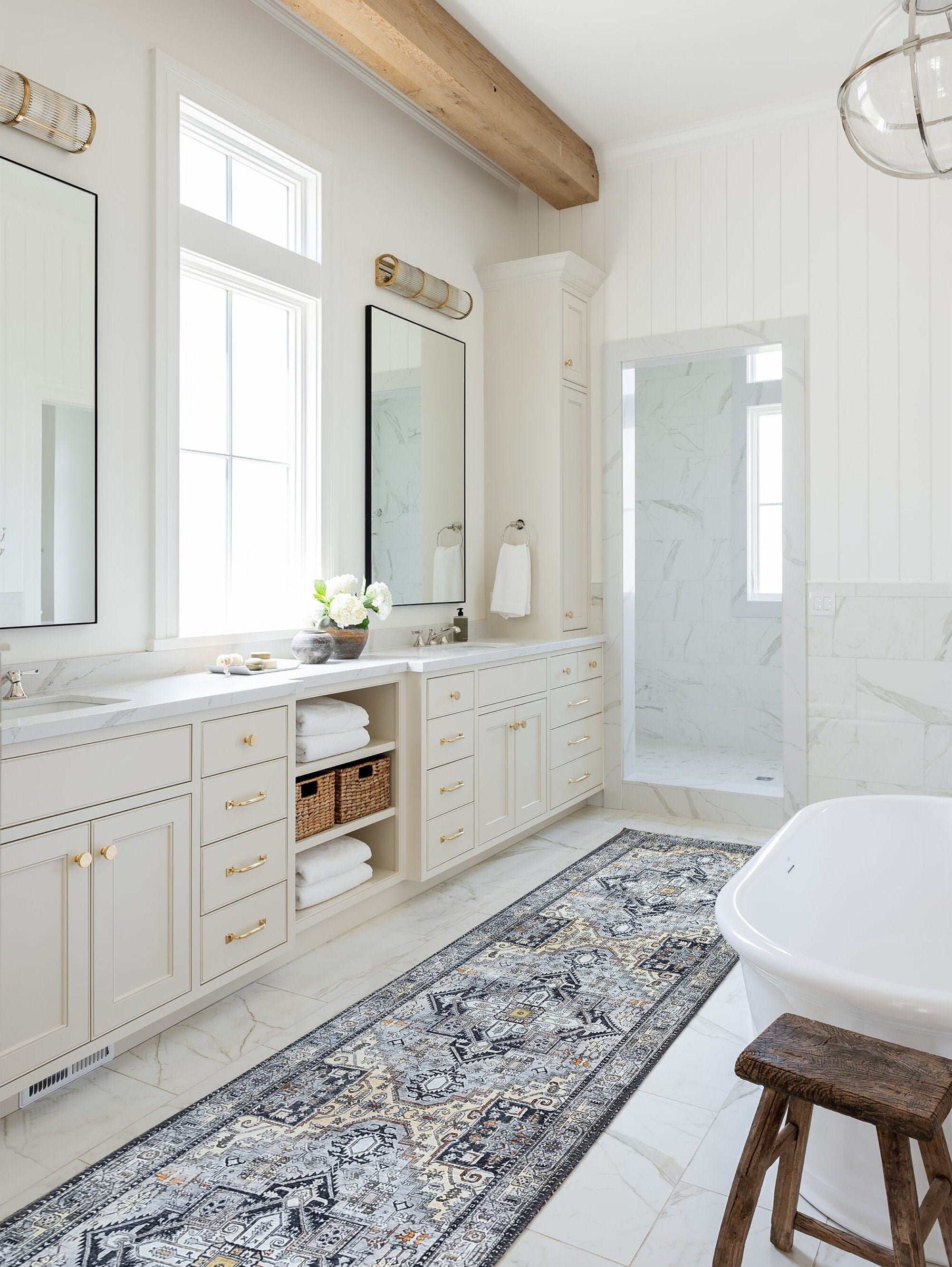 Gila Rug Gray Heriz Rug