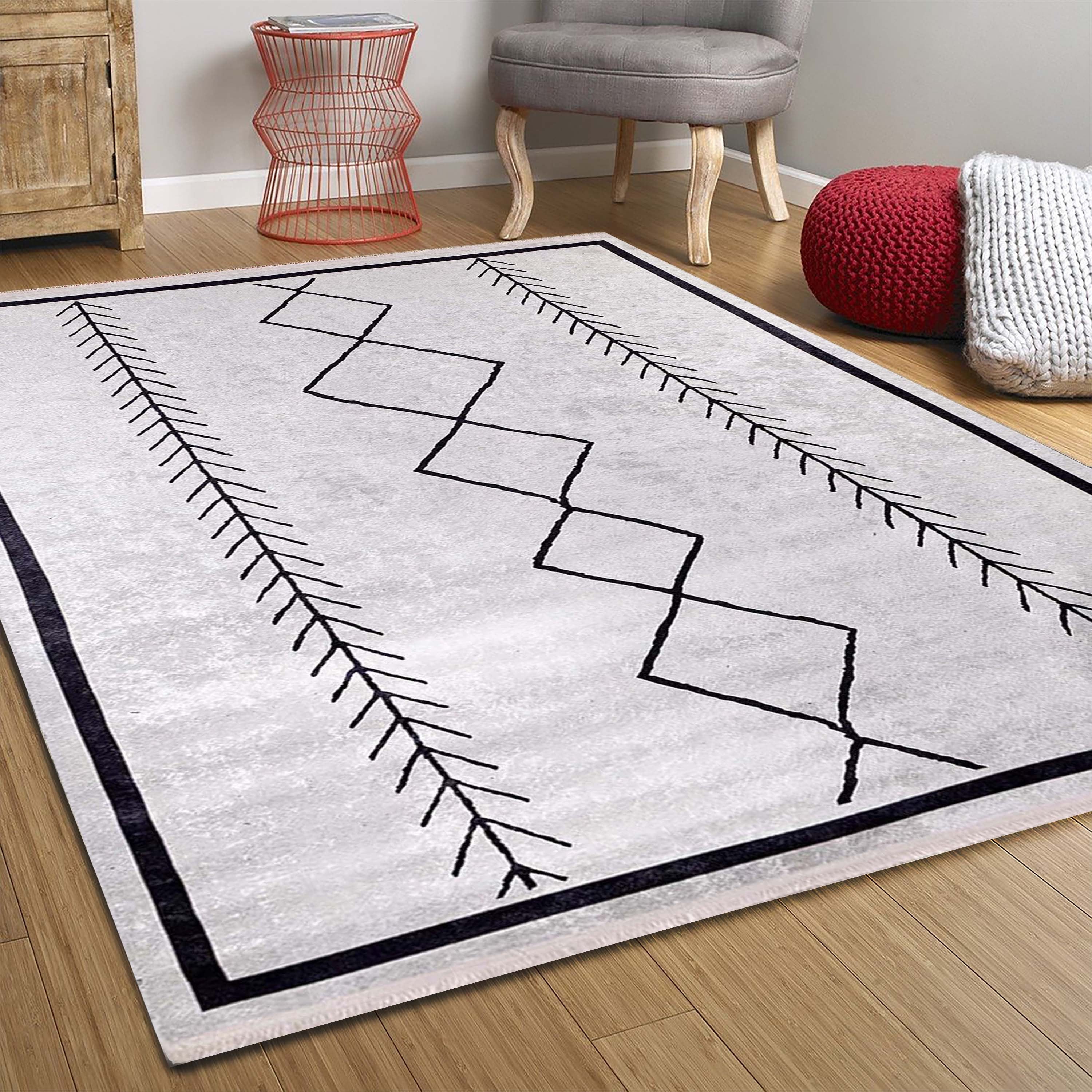 Hidaya Moroccan Kilim White Pearl Rug