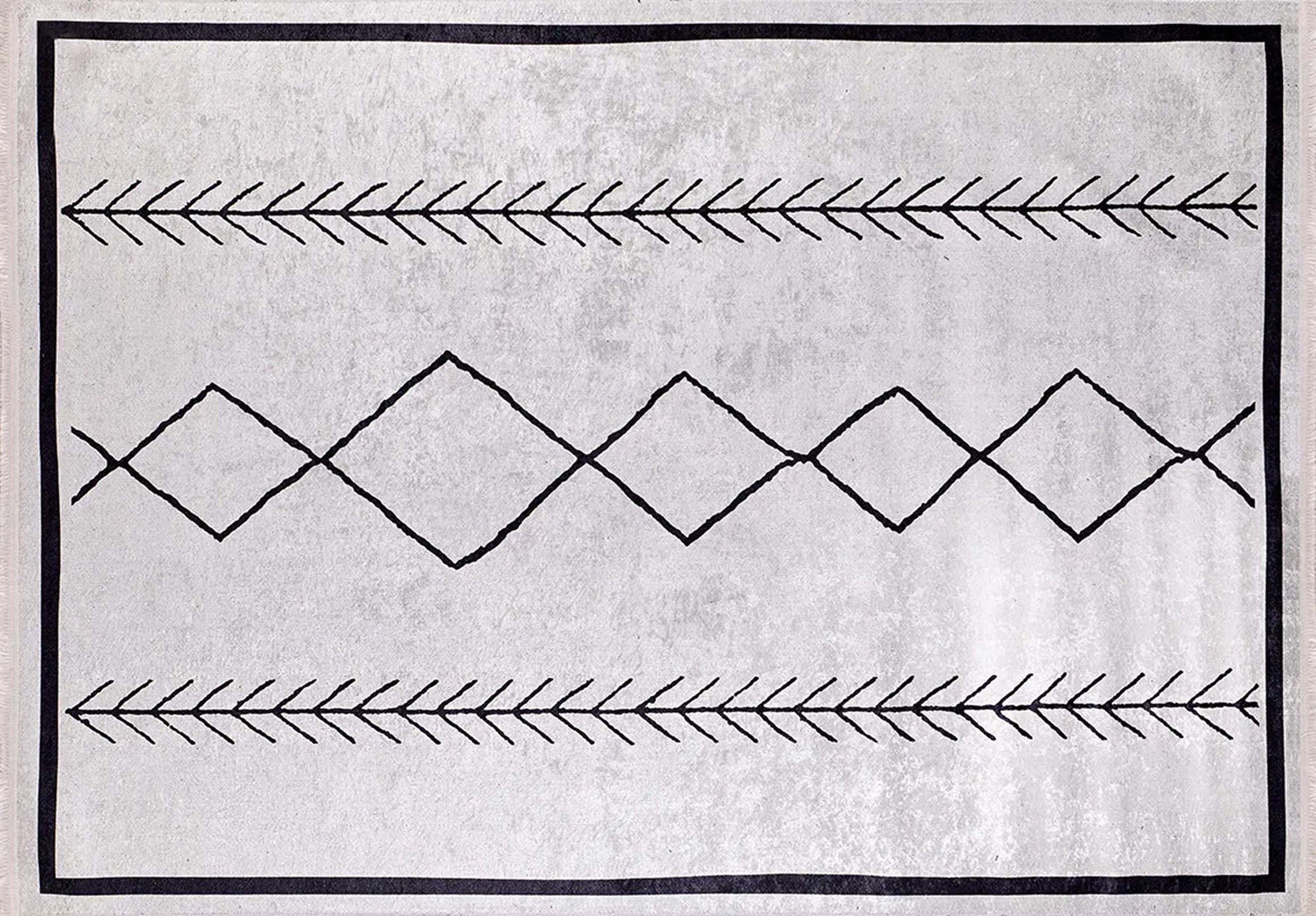 Hidaya Moroccan Kilim White Pearl Rug