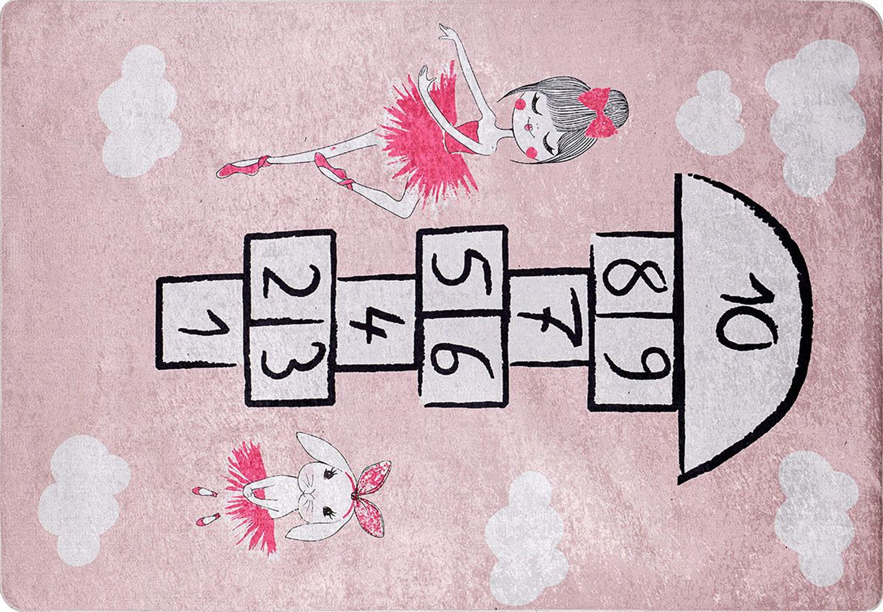 Hipa Hopscotch Kids Play Rug