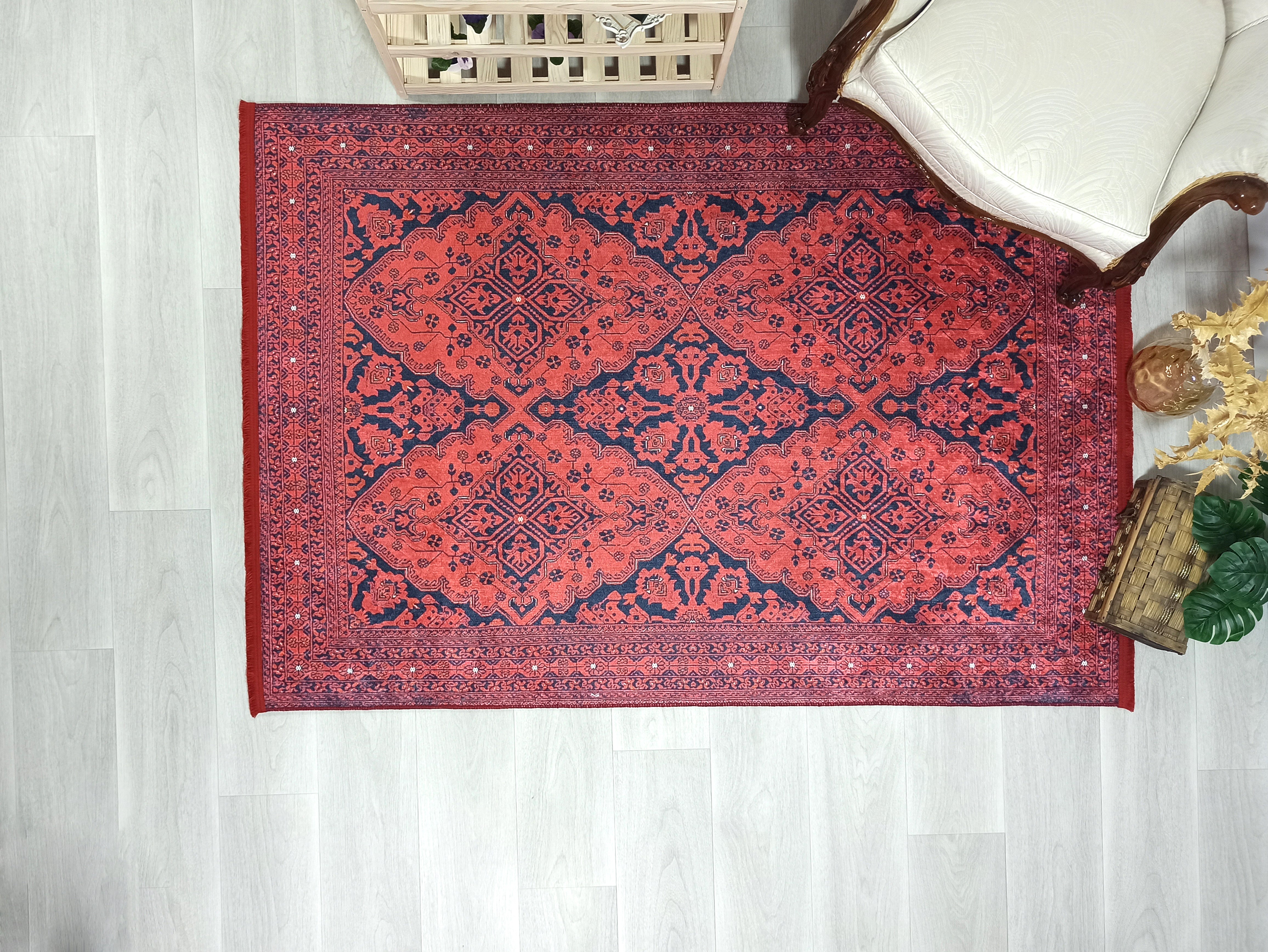 Lunya Turkish Red Oriental Rug