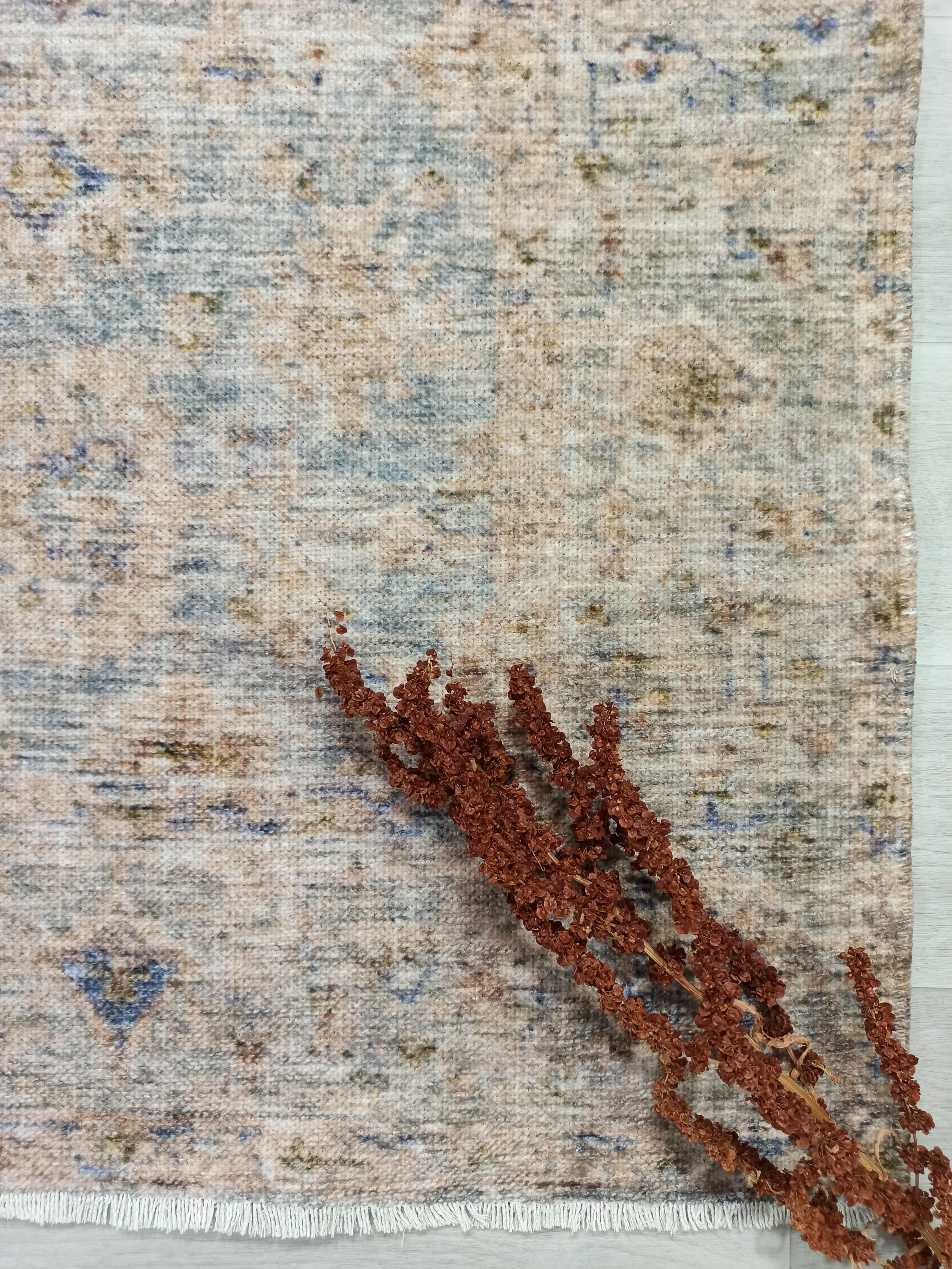 Lubna Turkish Vintage Style Beige-Blush Rug