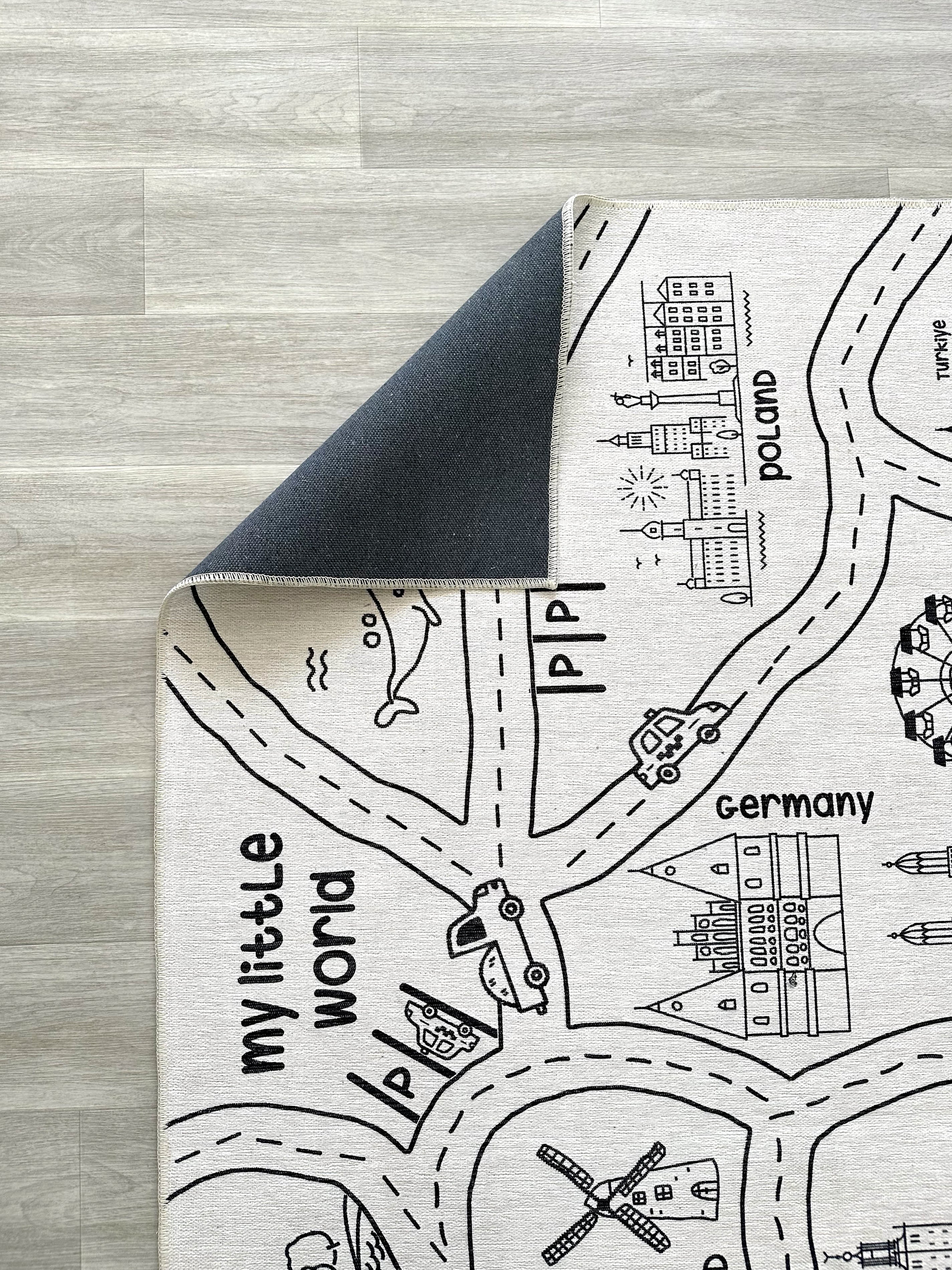 Kids World Play Mat Rug