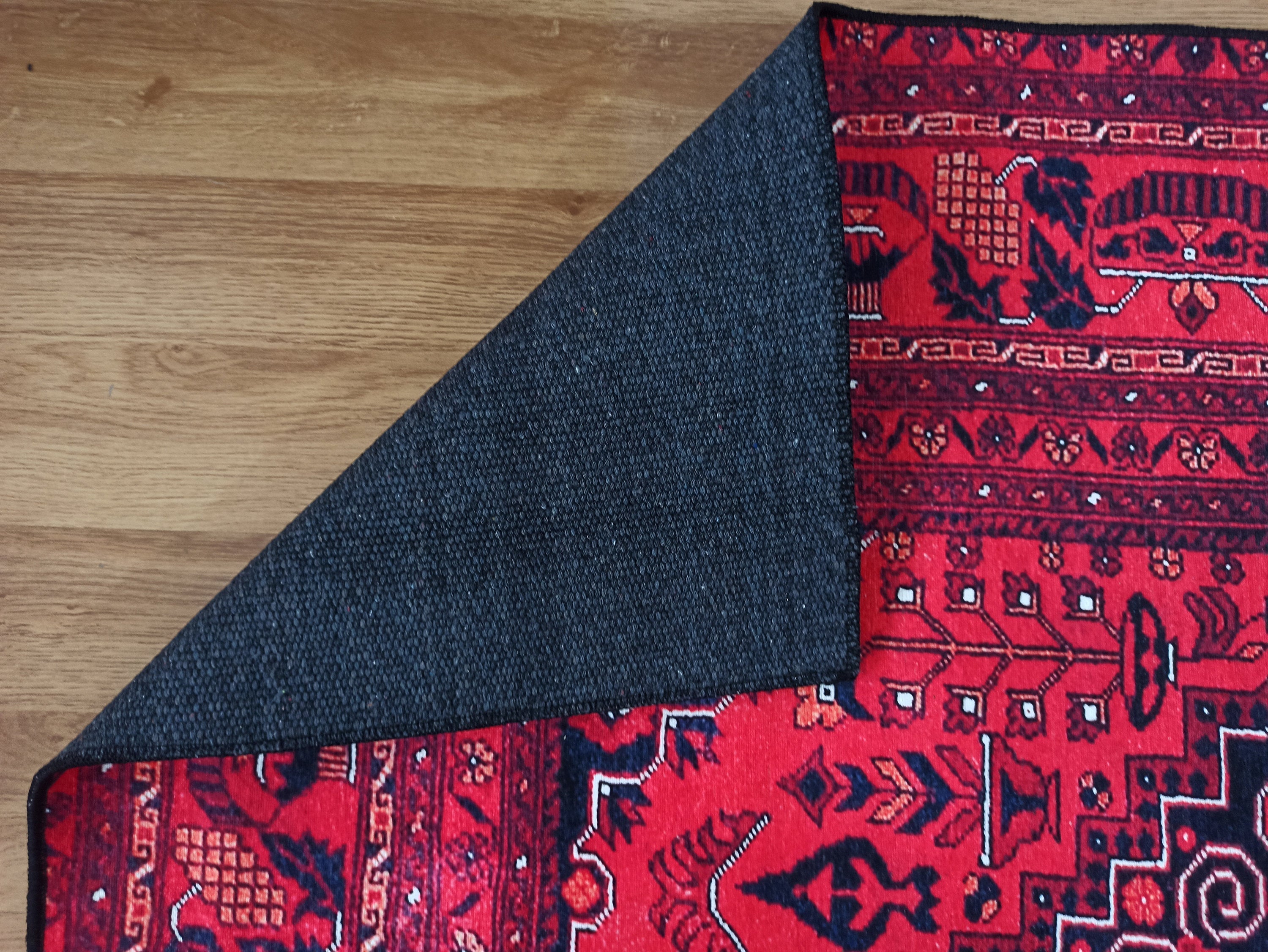 Klara Rug Turkish Red Blue Rug