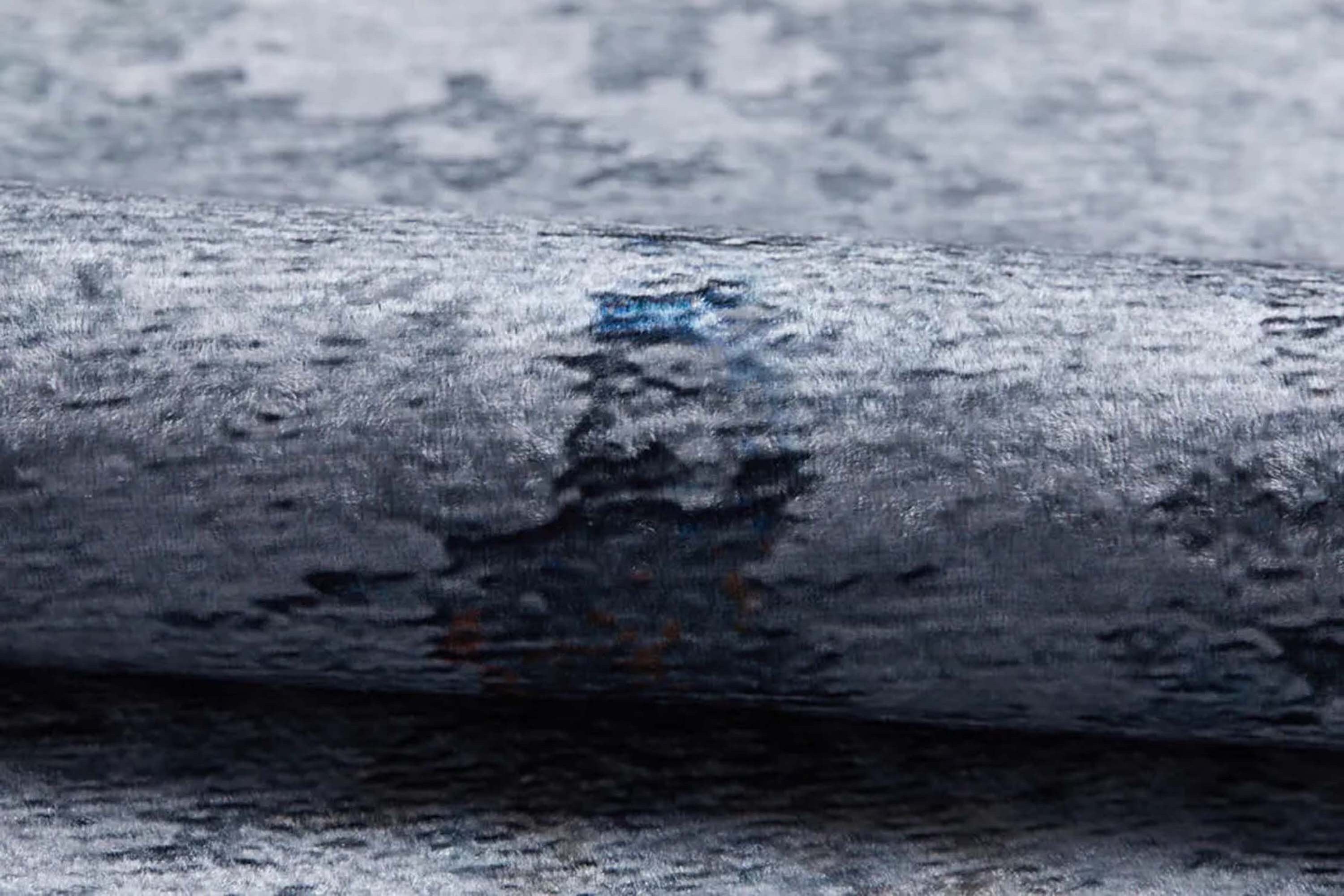 Lama Abstract Modern Gray Rug