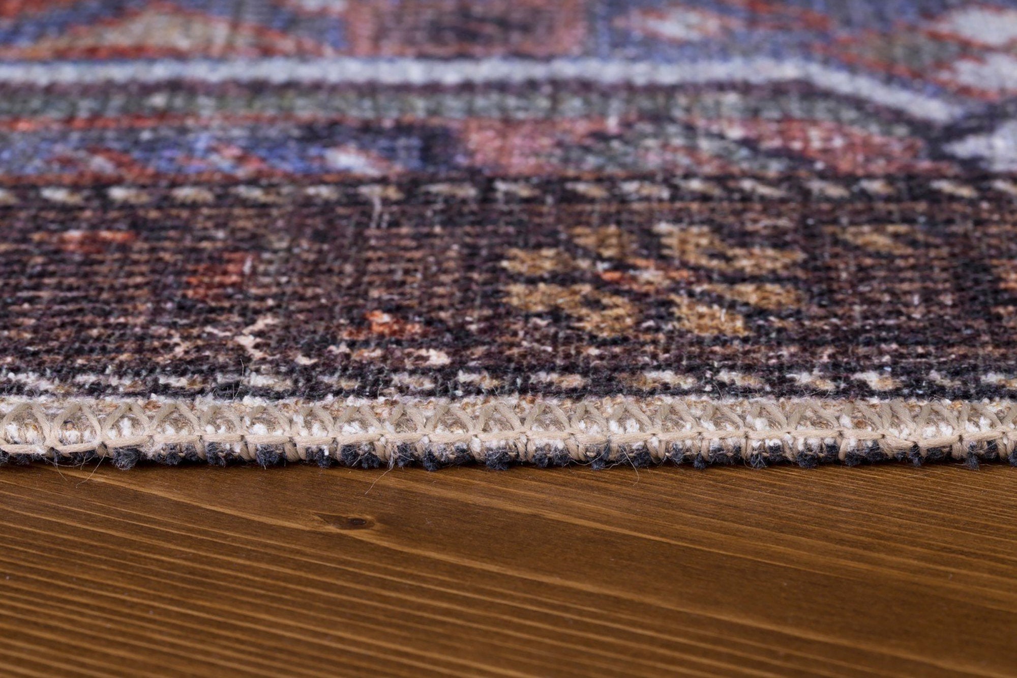 Laysa Rug Turkish Oriental Rustic Tribal Brown Rug