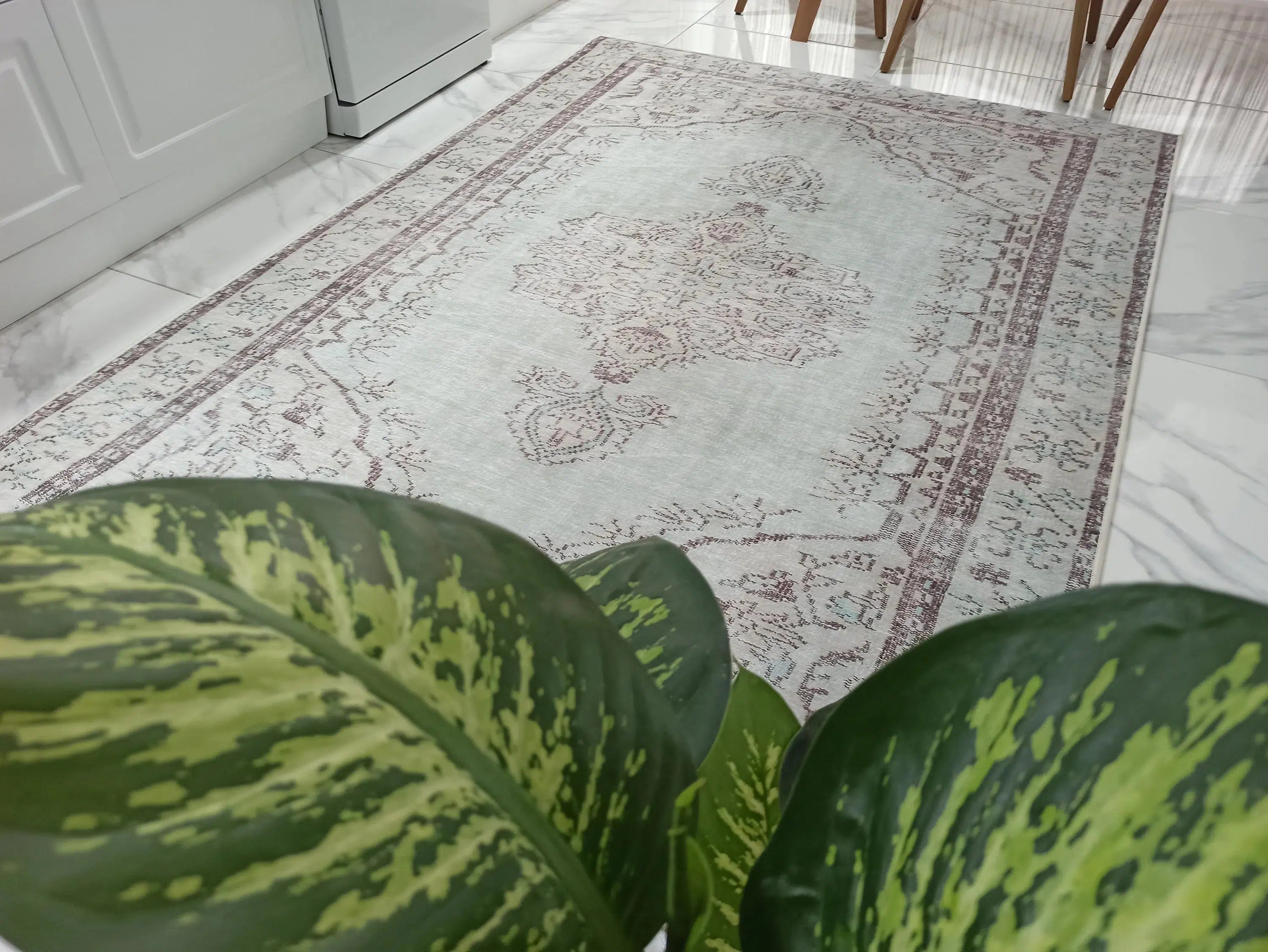 Linda Rug Turkish Muted Green Rug