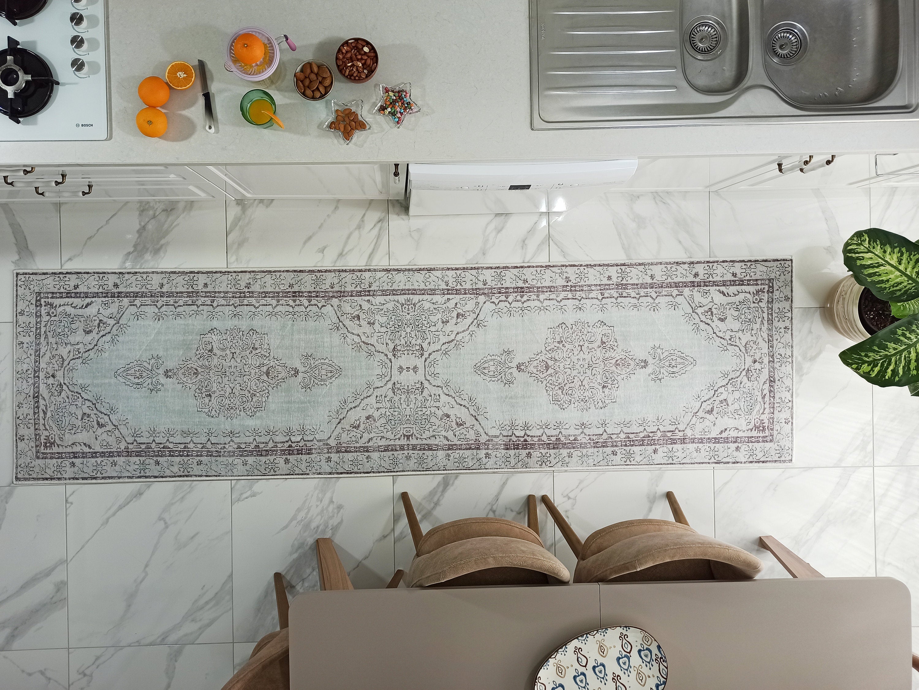 Linda Rug Turkish Muted Green Rug