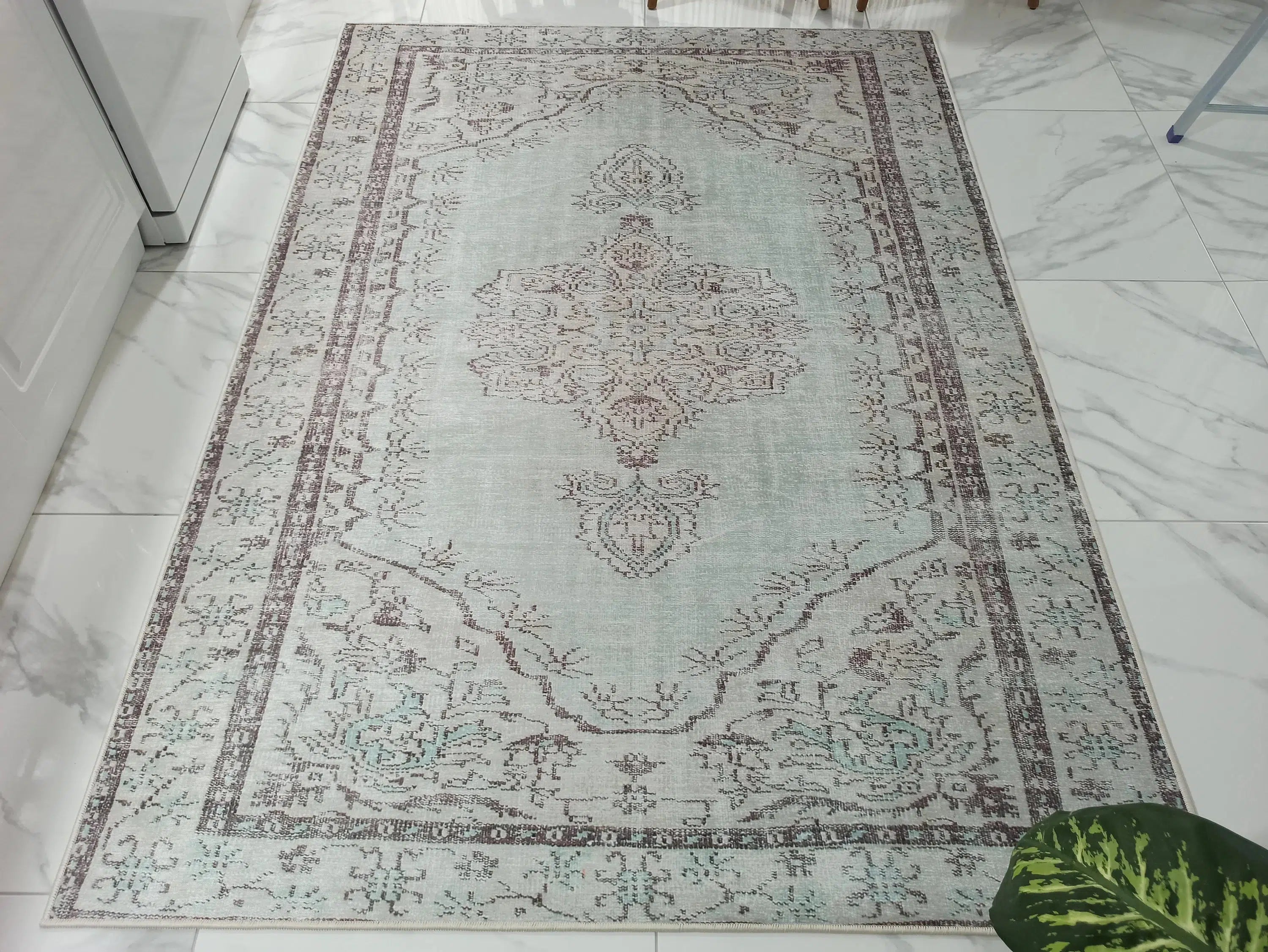 Linda Rug Turkish Muted Green Rug