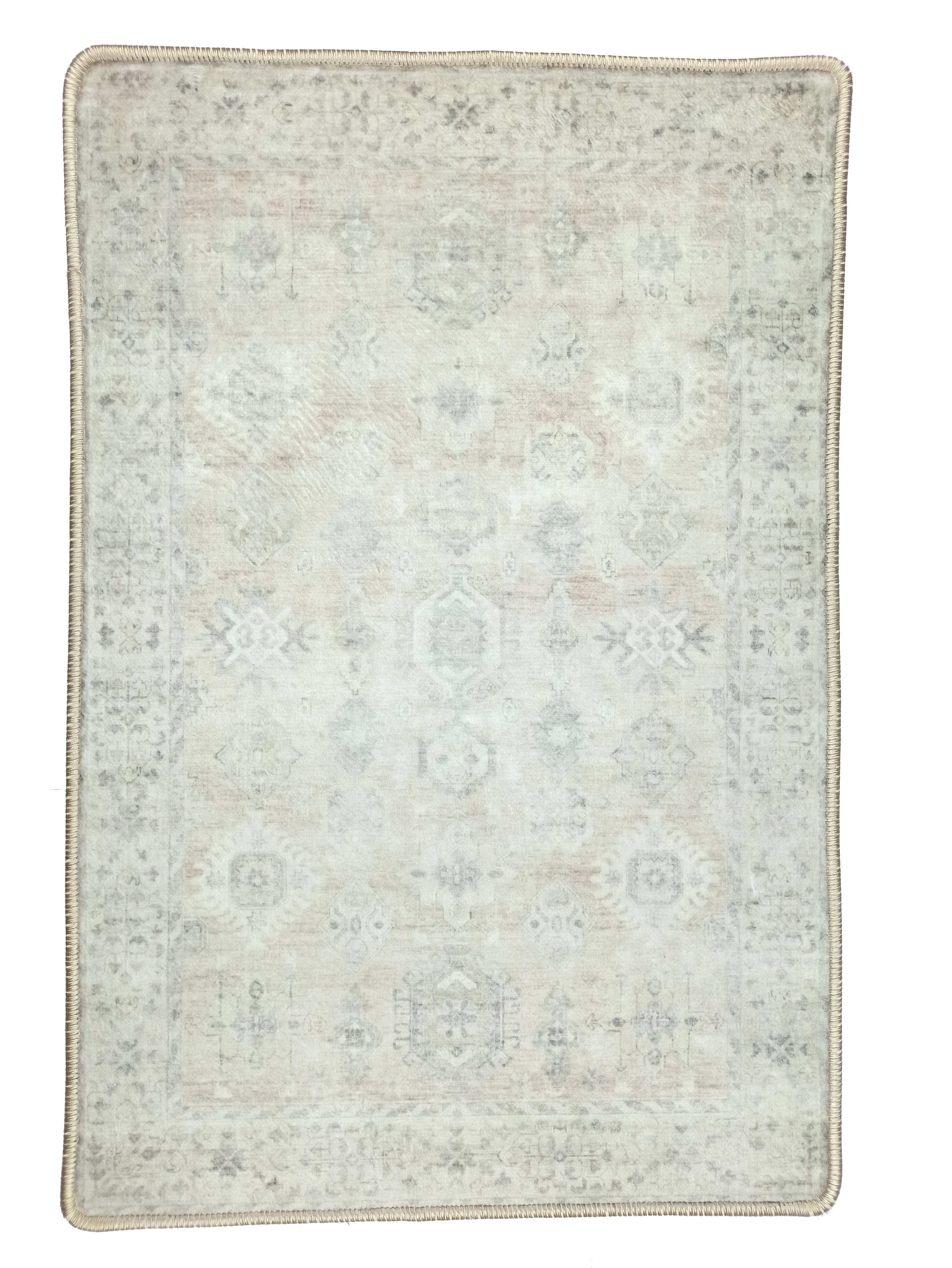 Lita Turkish Neutral Beige Blush Rug