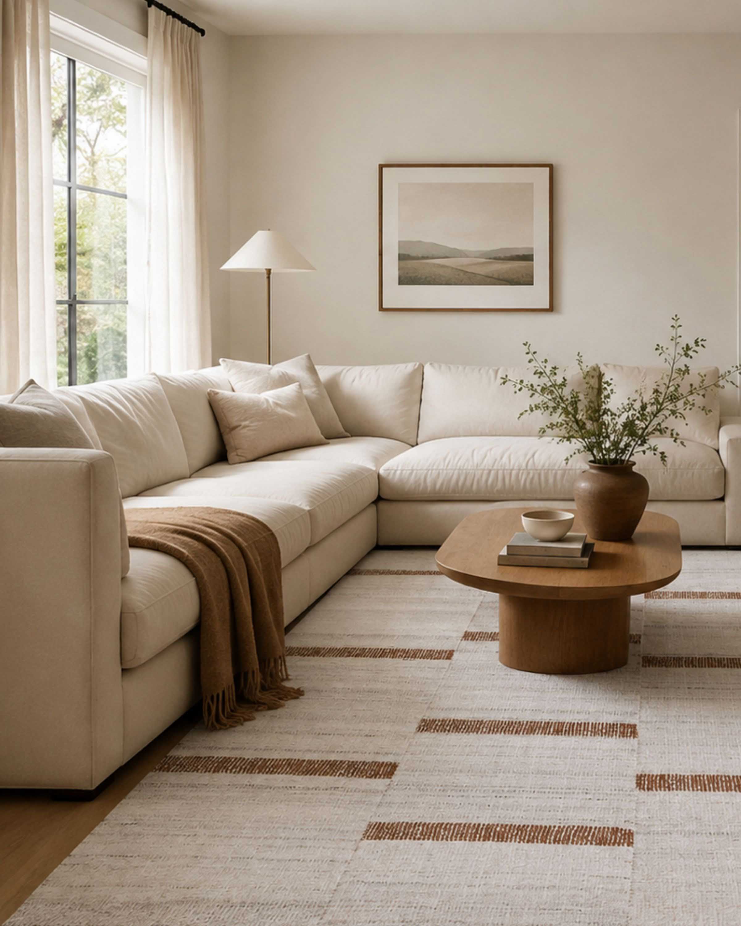 Ljosa Wool Flatweave Kilim Rug – Fame Rugs