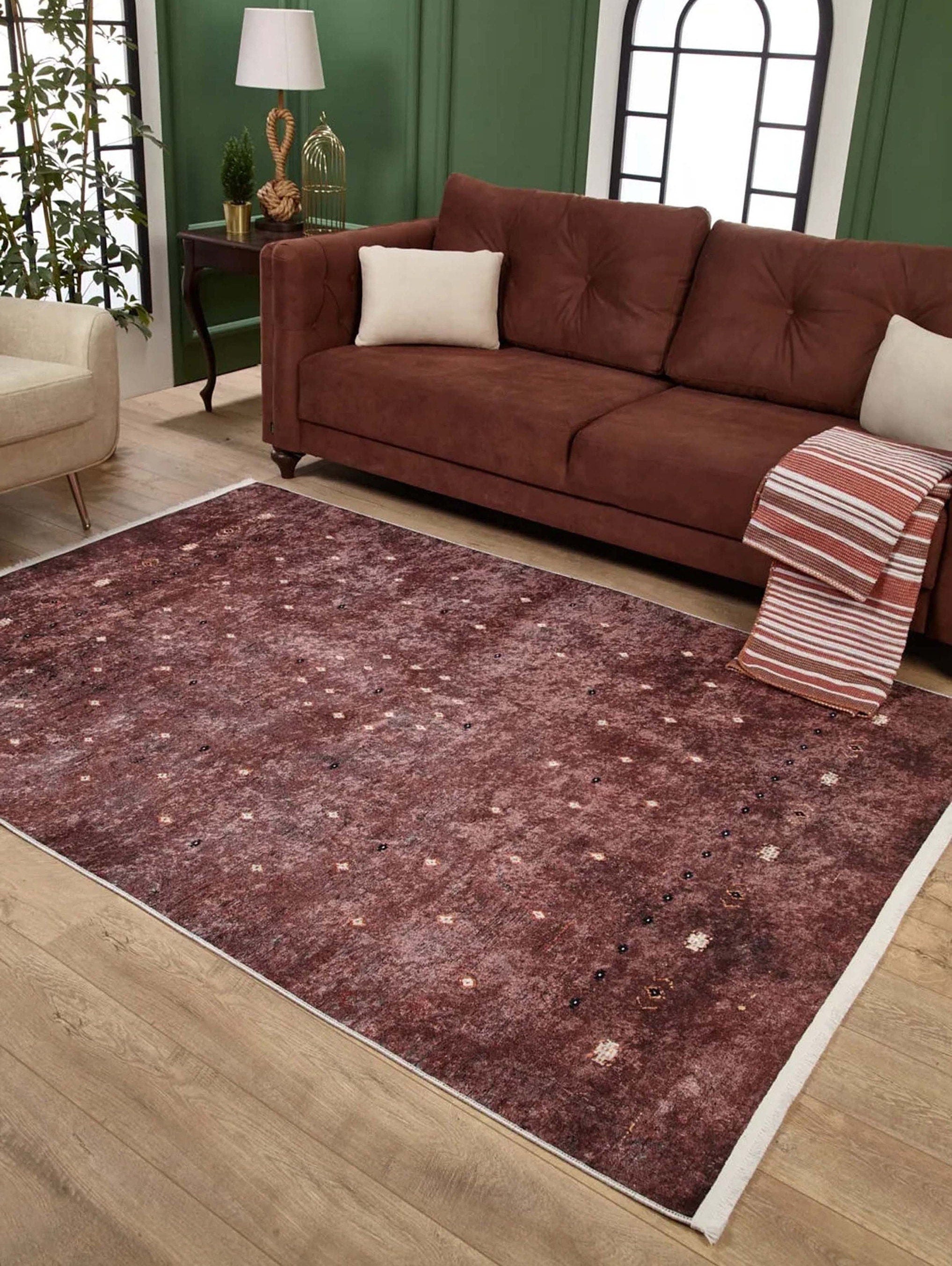 Nedal Turkish Oushak Red Brown Rug