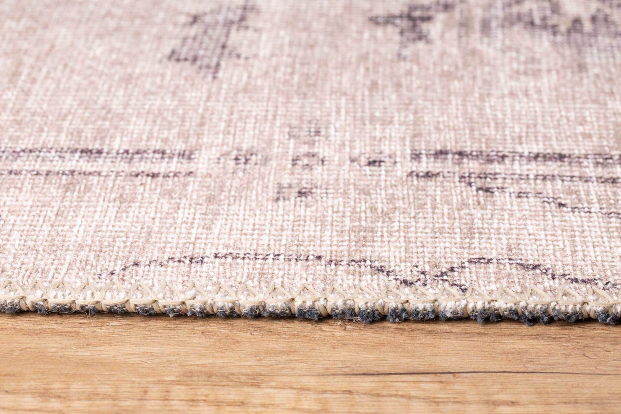 Nilo Faded Beige Turkish Rug