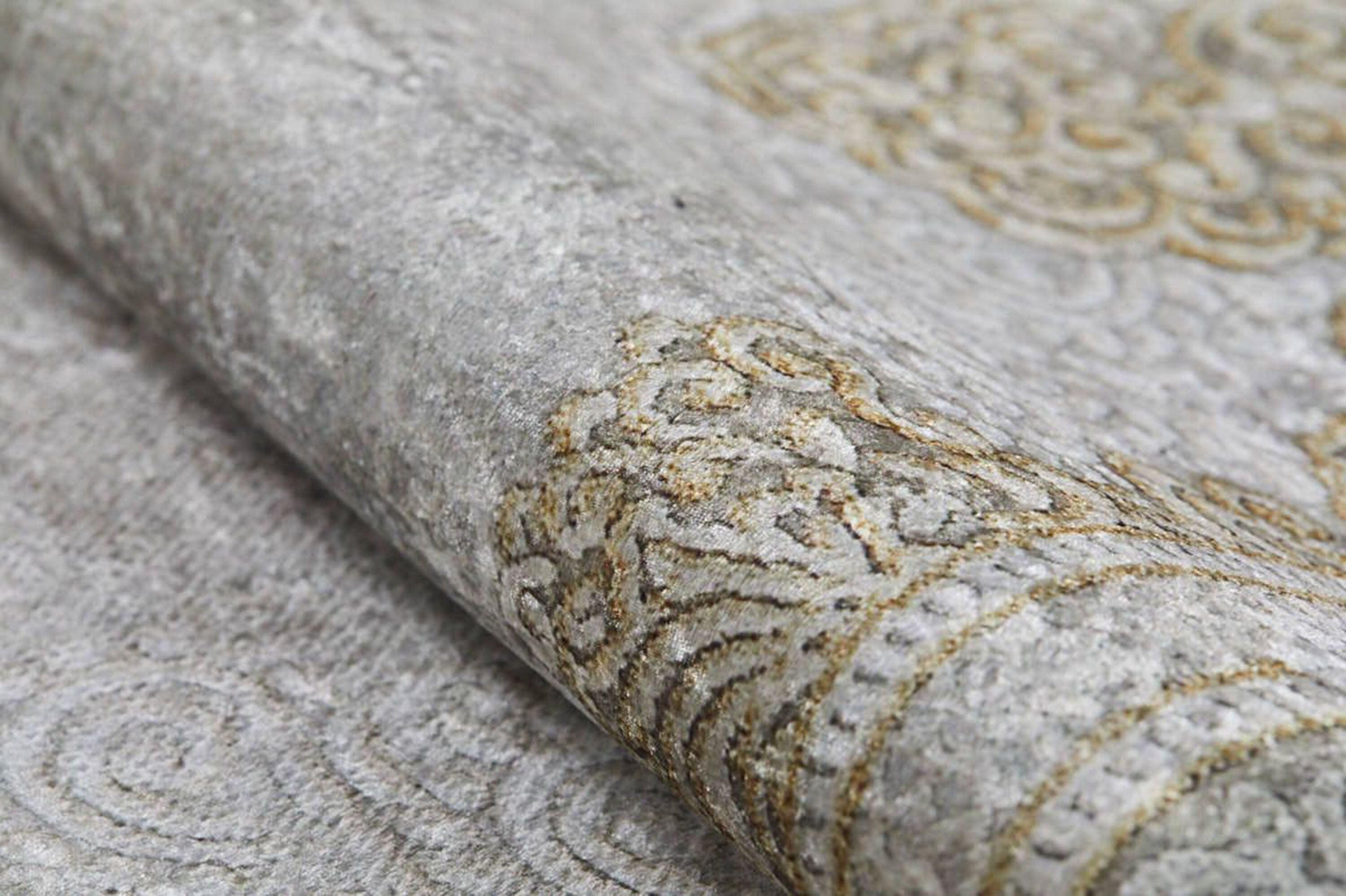 Nina Neutral Faded Beige Turkish Rug