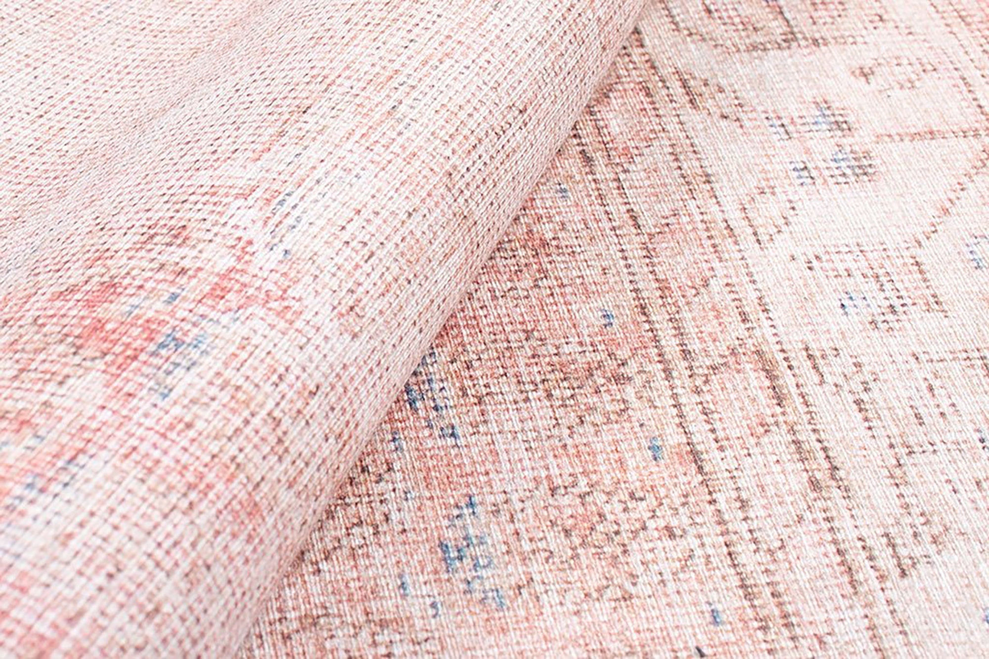 Nisa Rug Turkish Faded Burnt Orange Rug