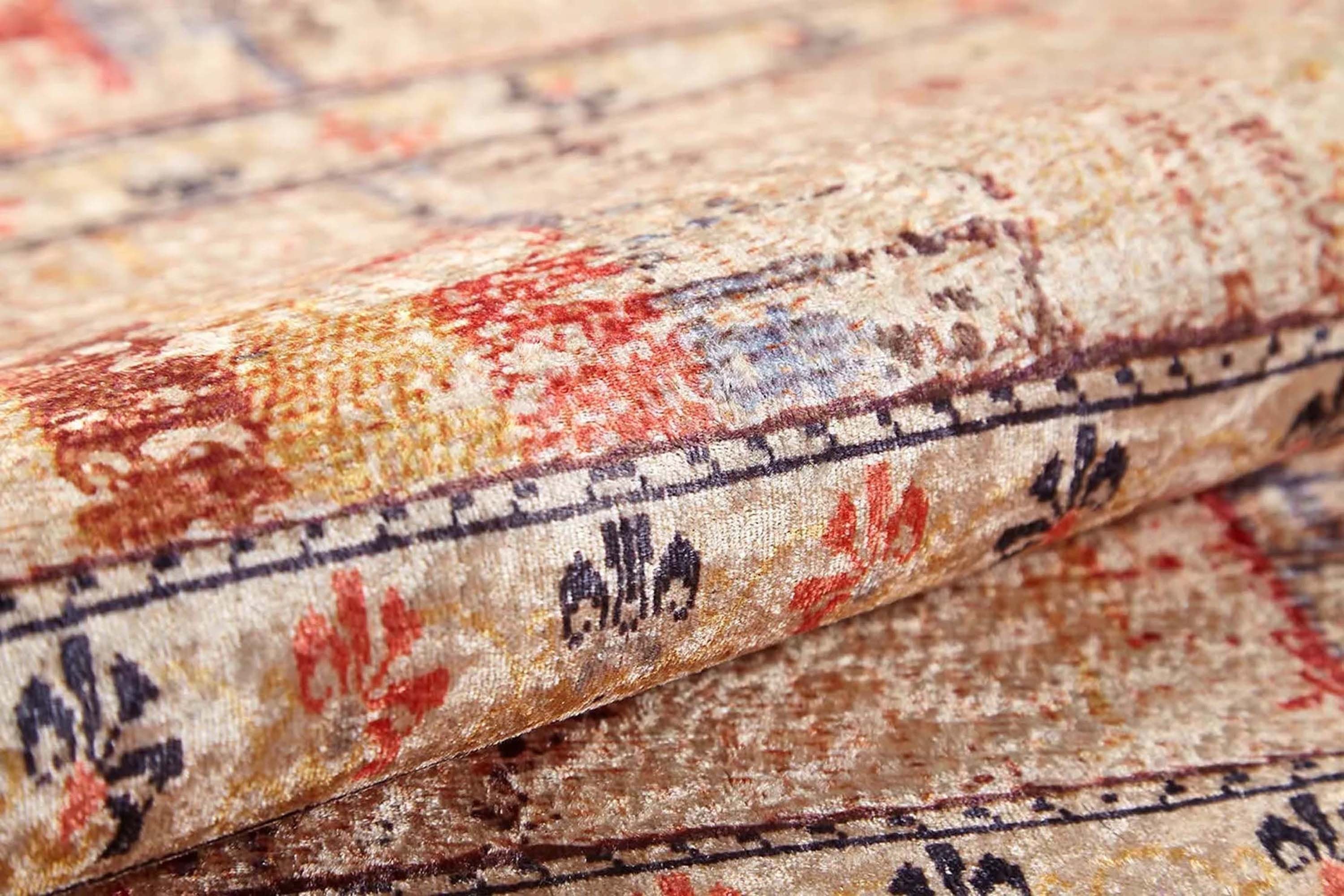 Nona Turkish Kilim Yellowish Beige Rug