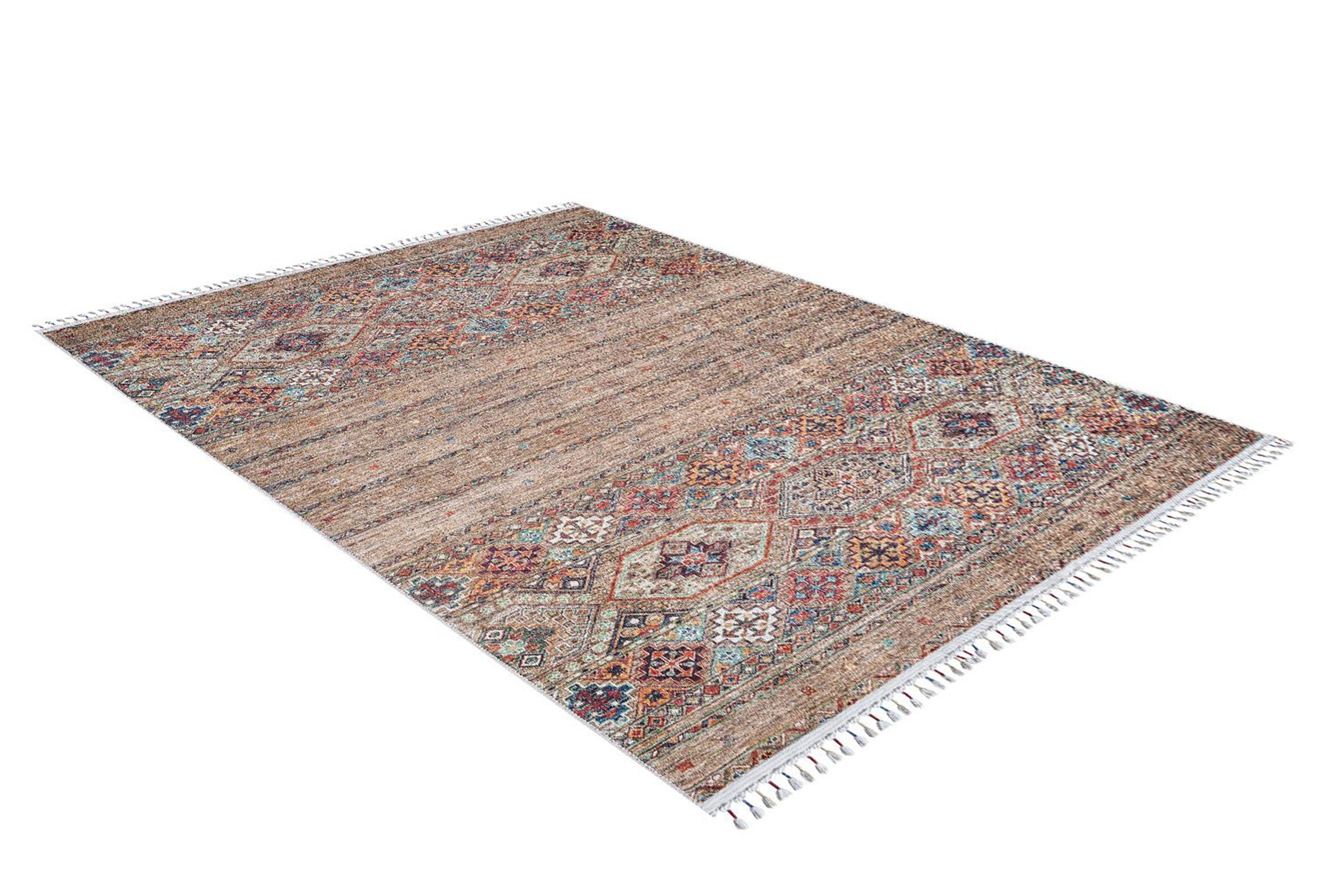 Noza Nomadic Turkish Brown Beige Rug
