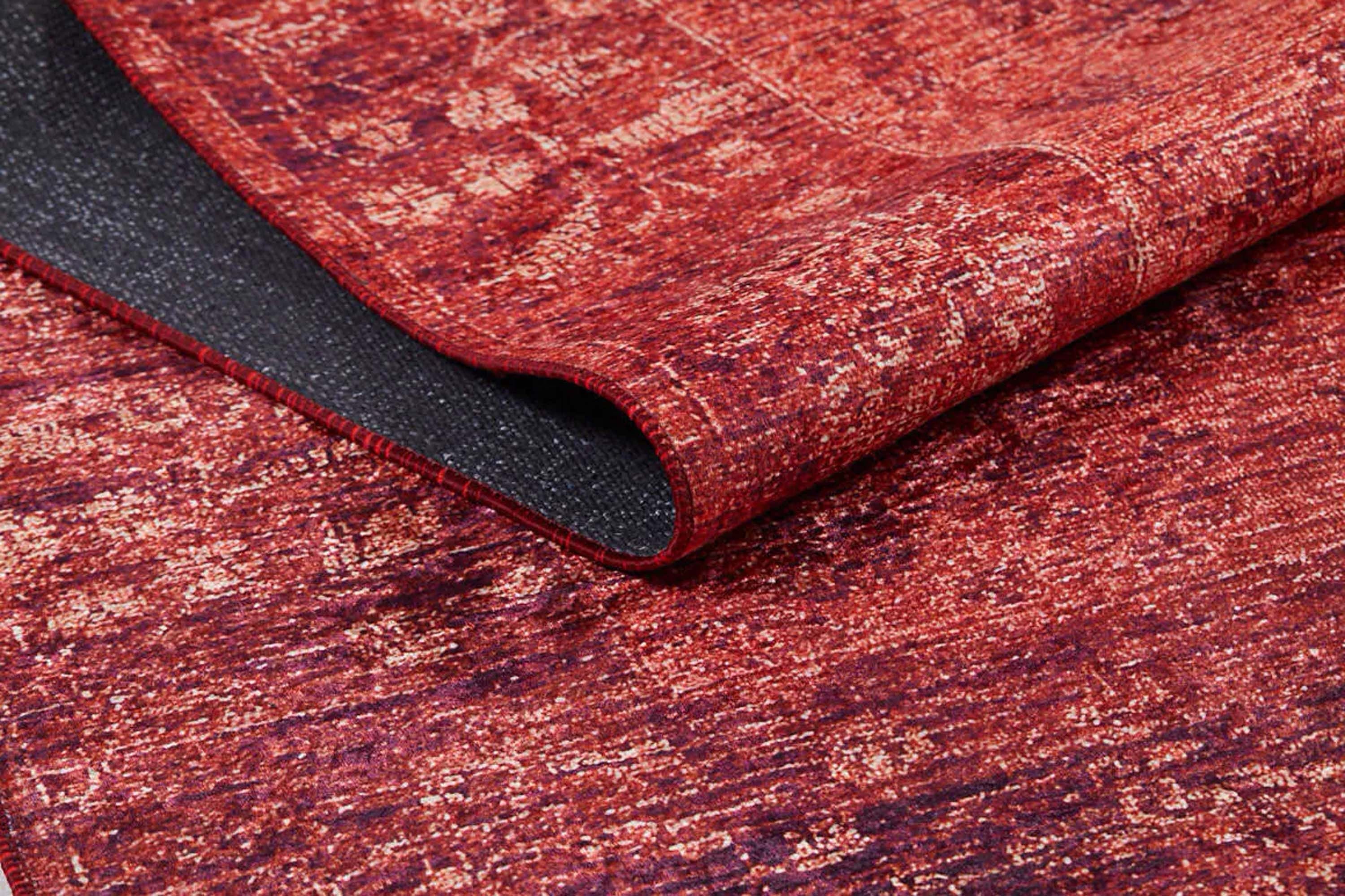 Ragda Turkish Red Beige Oushak Rug