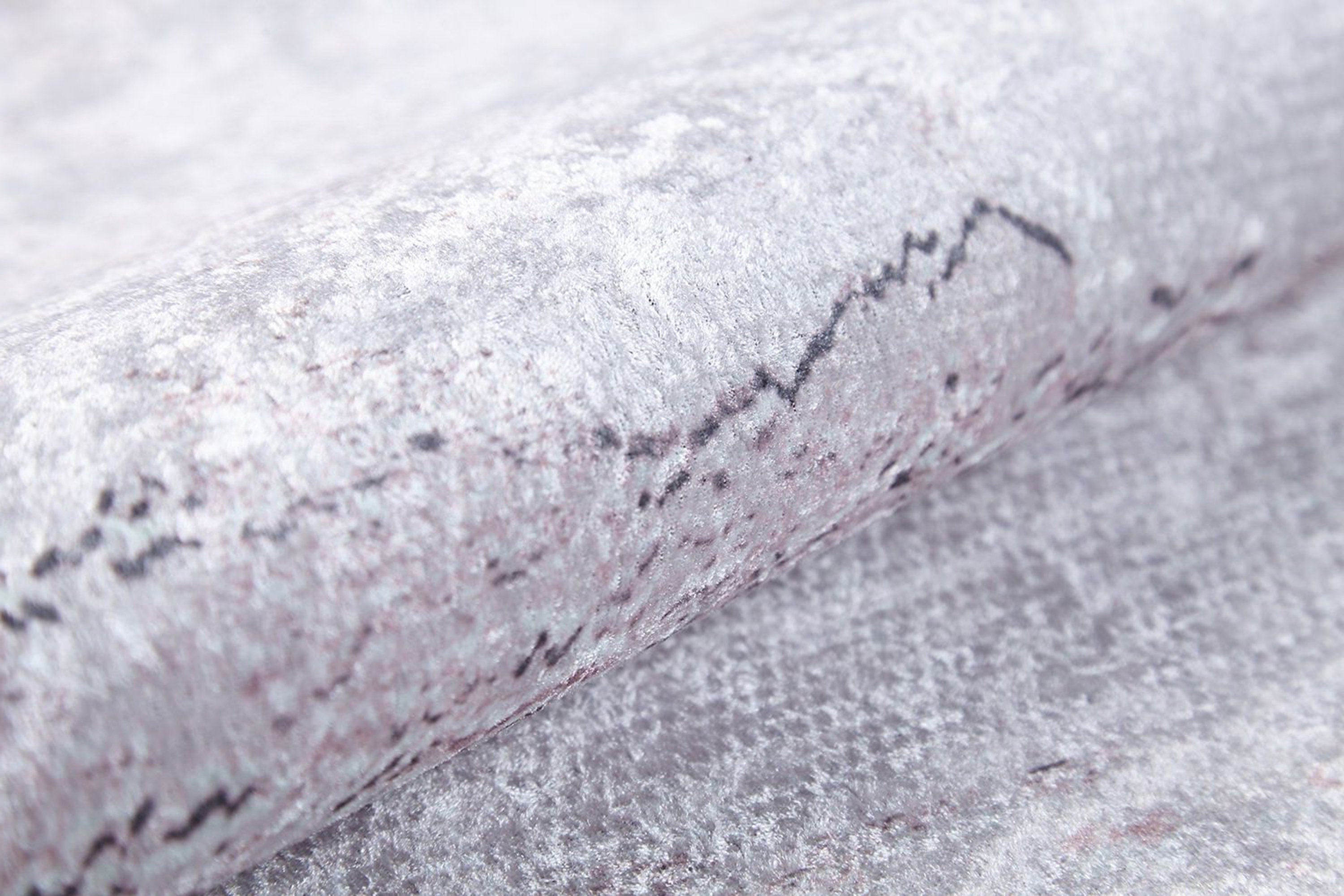 Raka Neutral Muted Gray Turkish Rug