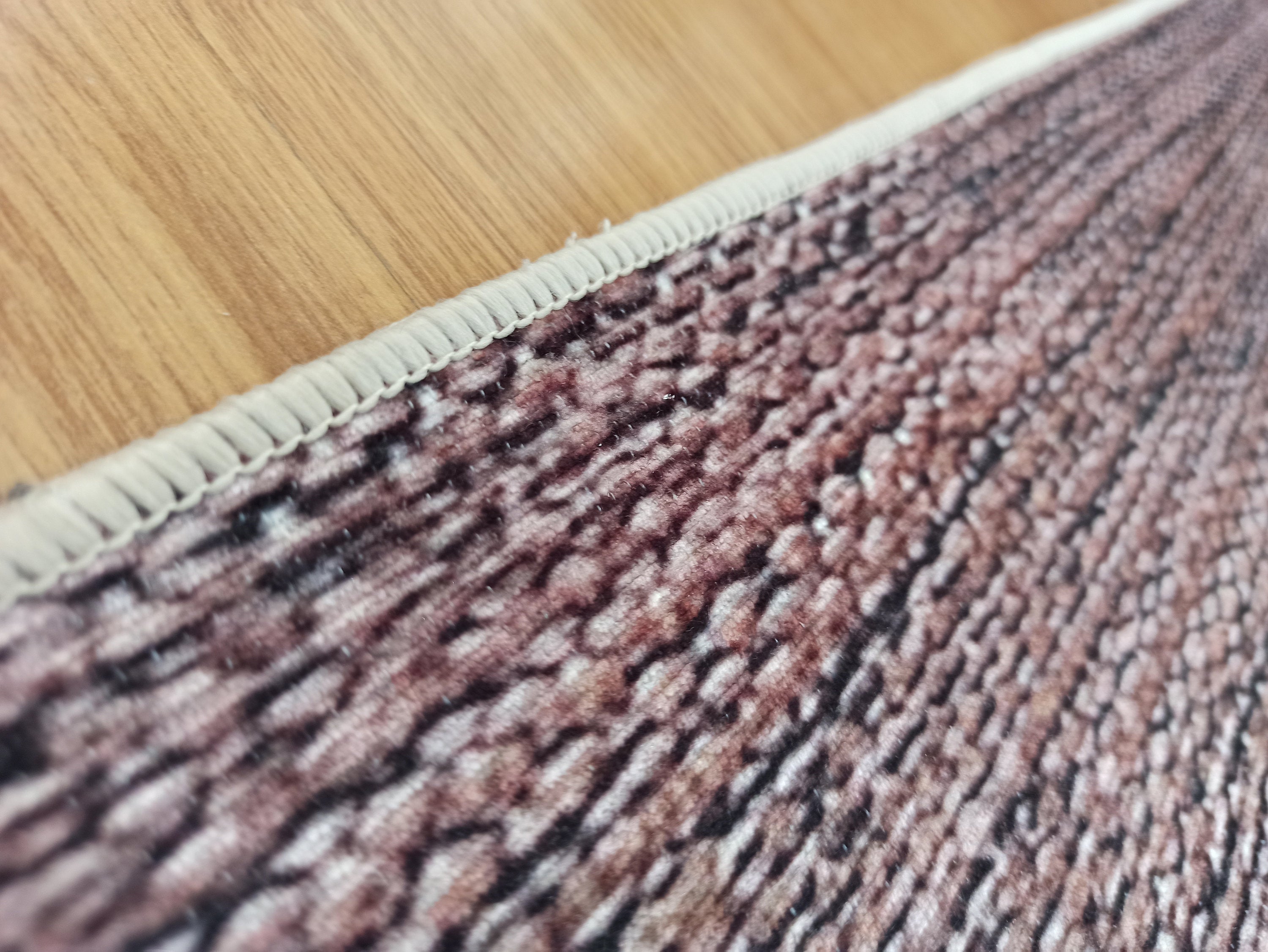 Rana Rug Kilim Design Brown Beige Striped Rug