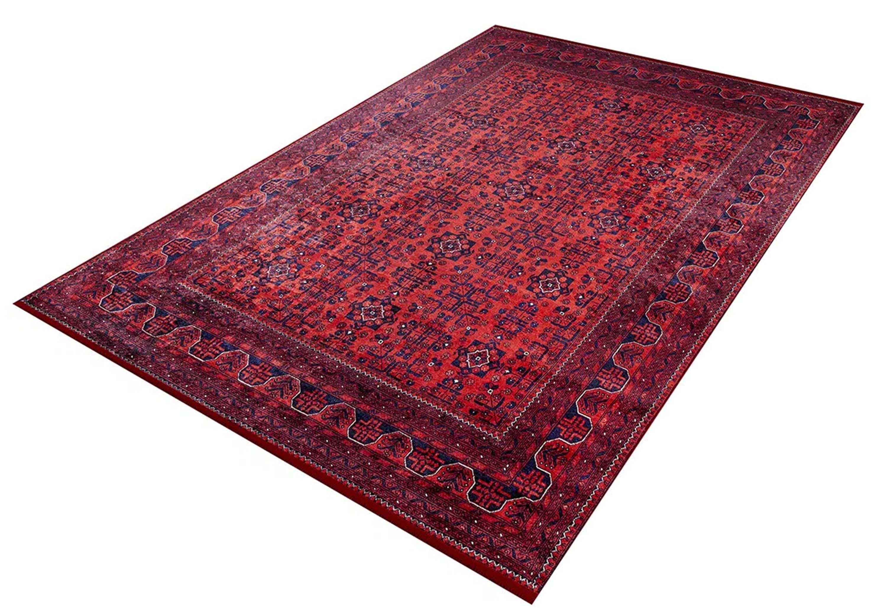 Rasha Rug Red Afghan Oriental Rug
