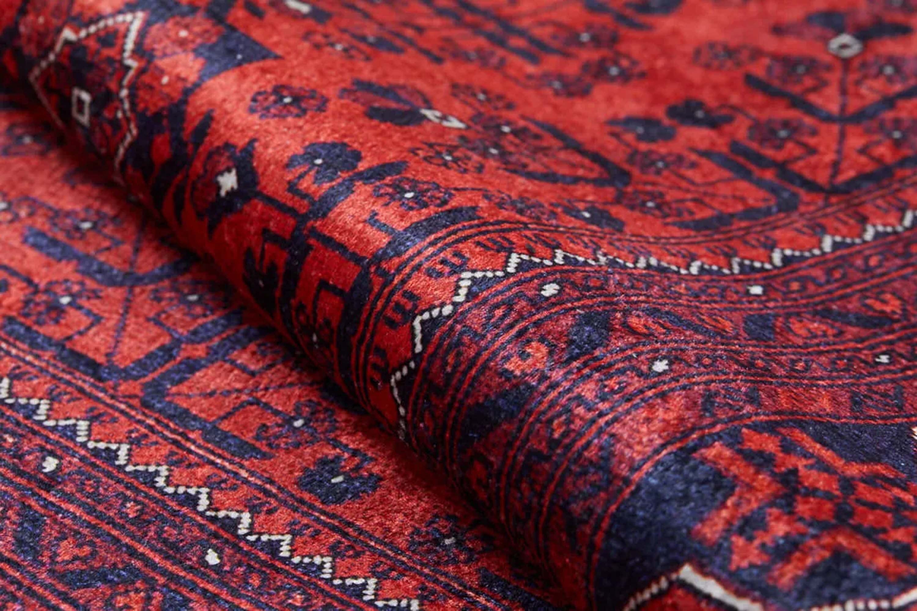 Rasha Rug Red Afghan Oriental Rug