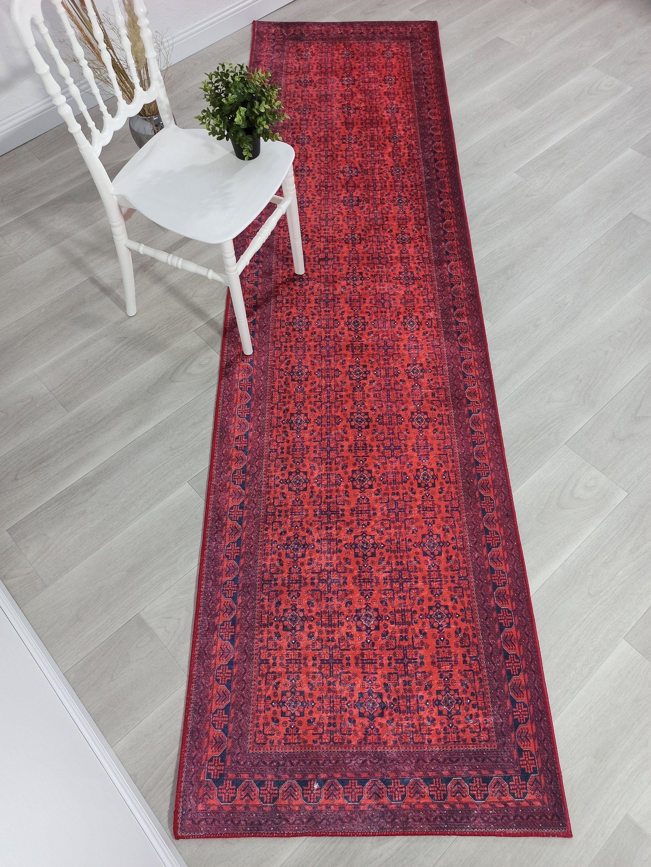 Rasha Rug Red Afghan Oriental Rug