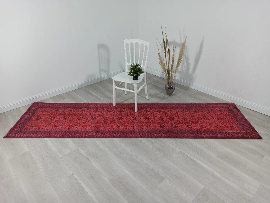 Rasha Rug Red Afghan Oriental Rug