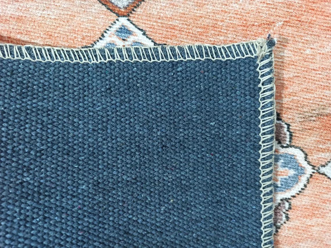 Rida-Runner Turkish Orange Vintage Runner Rug