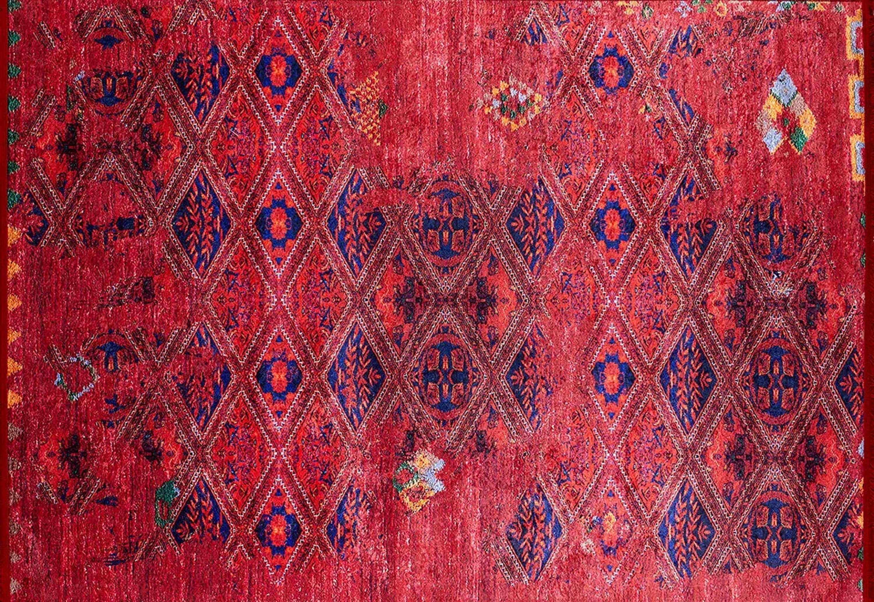Rita Kilim Turkish Vintage Red Rug