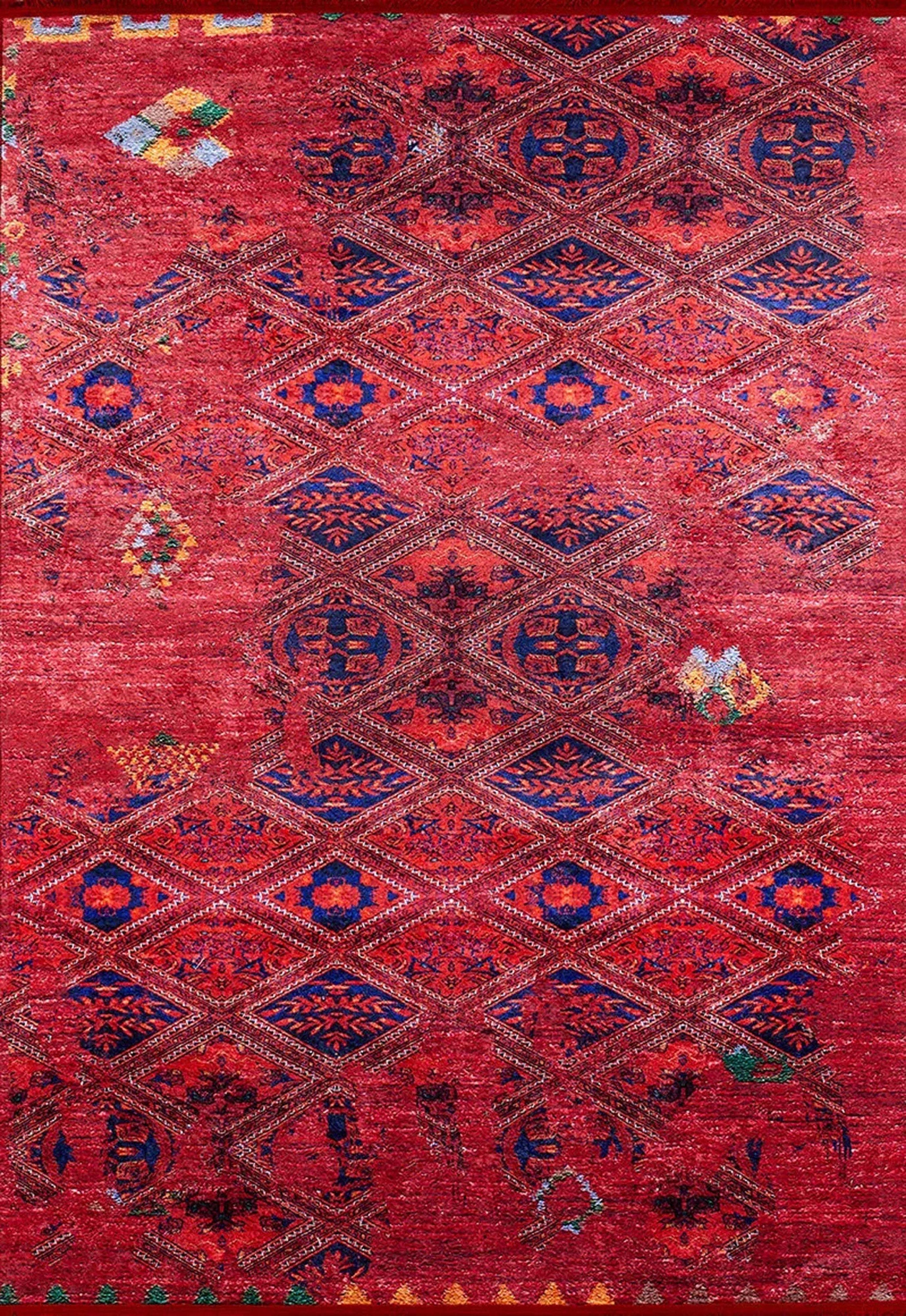 Rita Kilim Turkish Vintage Red Rug