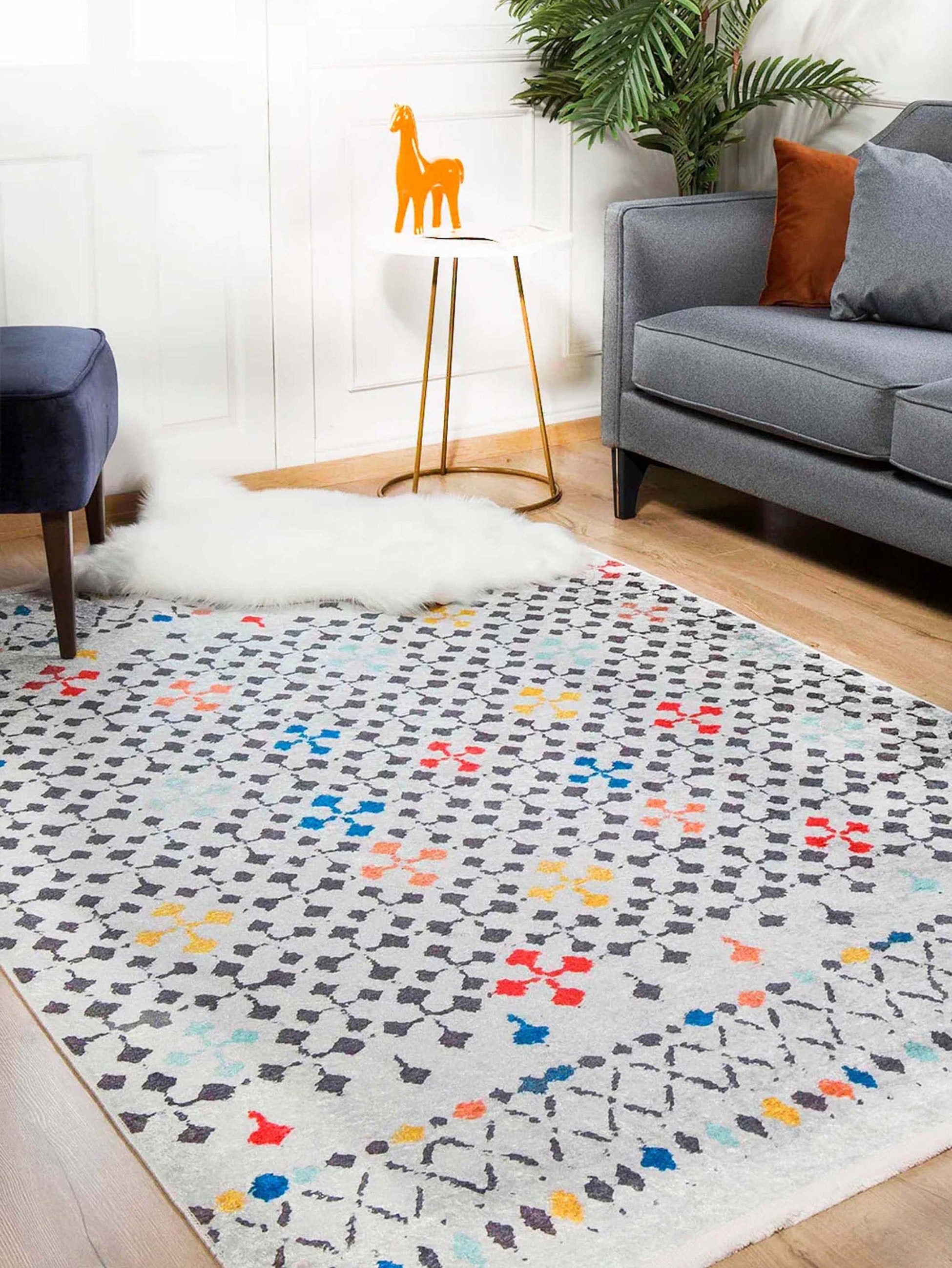 Rora Colorful Flatweave Rug