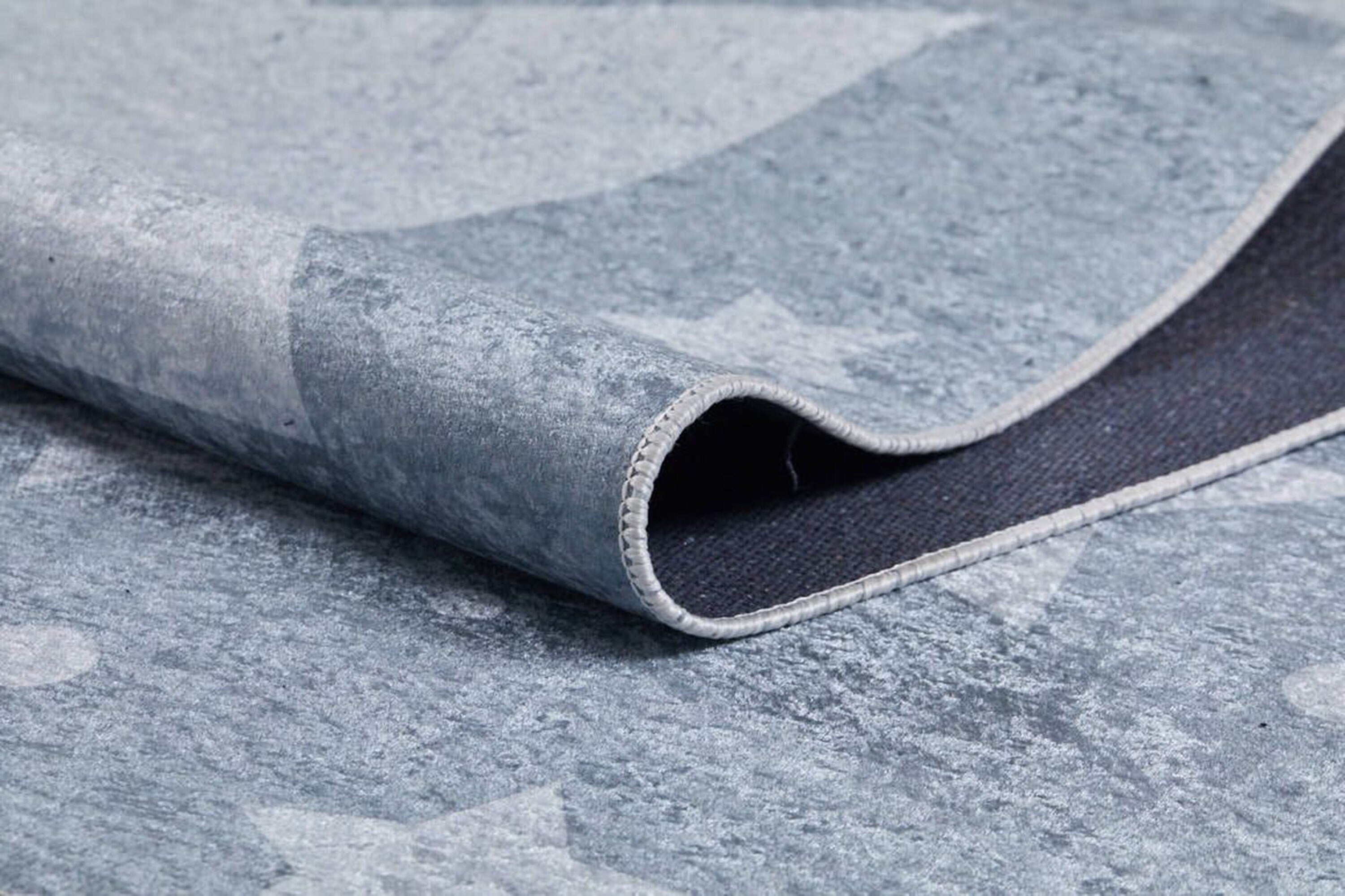 Star Rug Gray Kids Rug