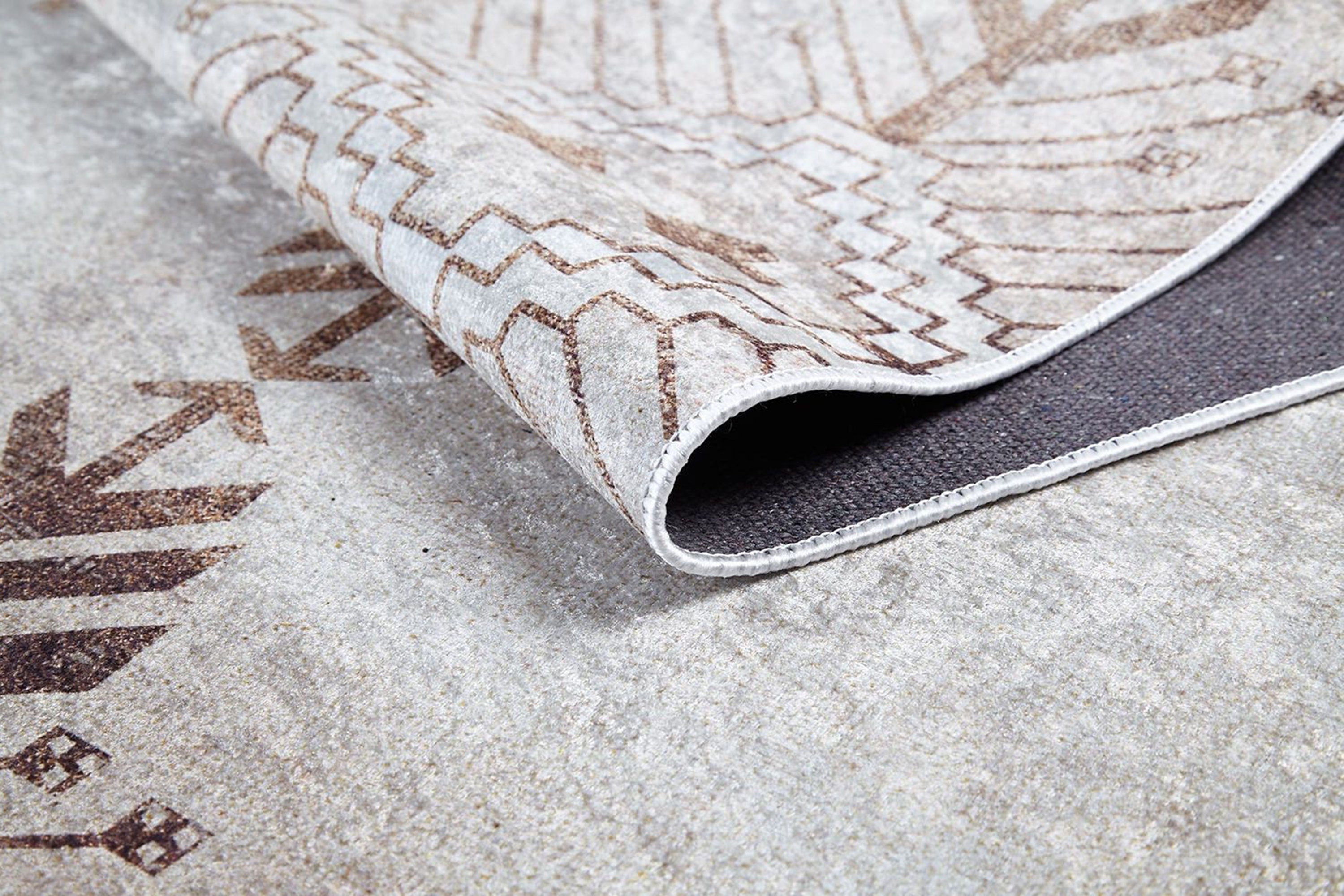 Suka Bohemian Beige Rug