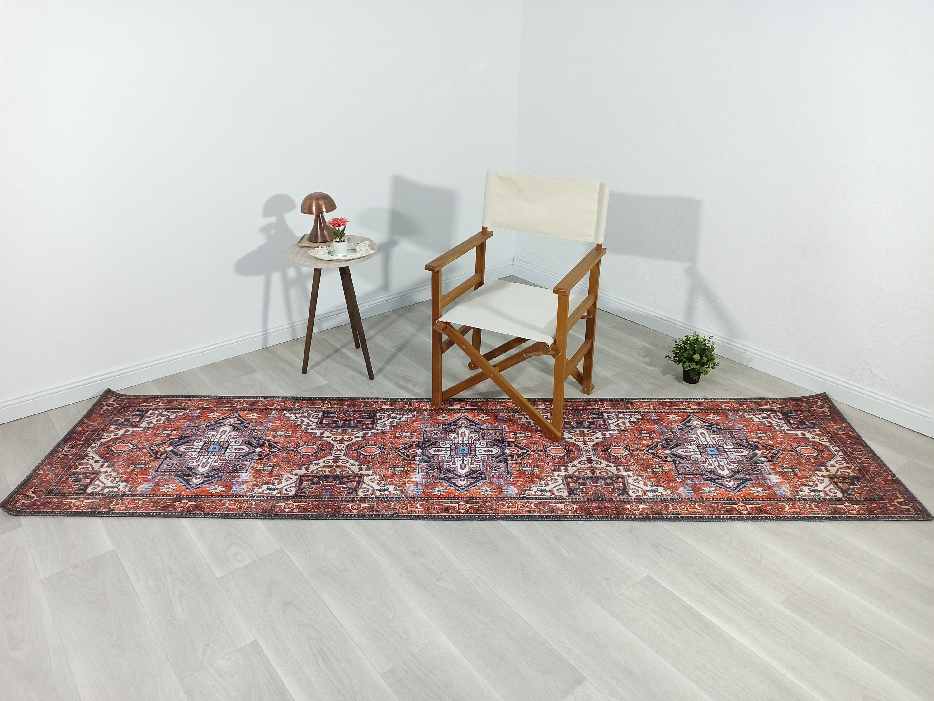 Talya Rug Terracotta Brunt Orange Persian Rug