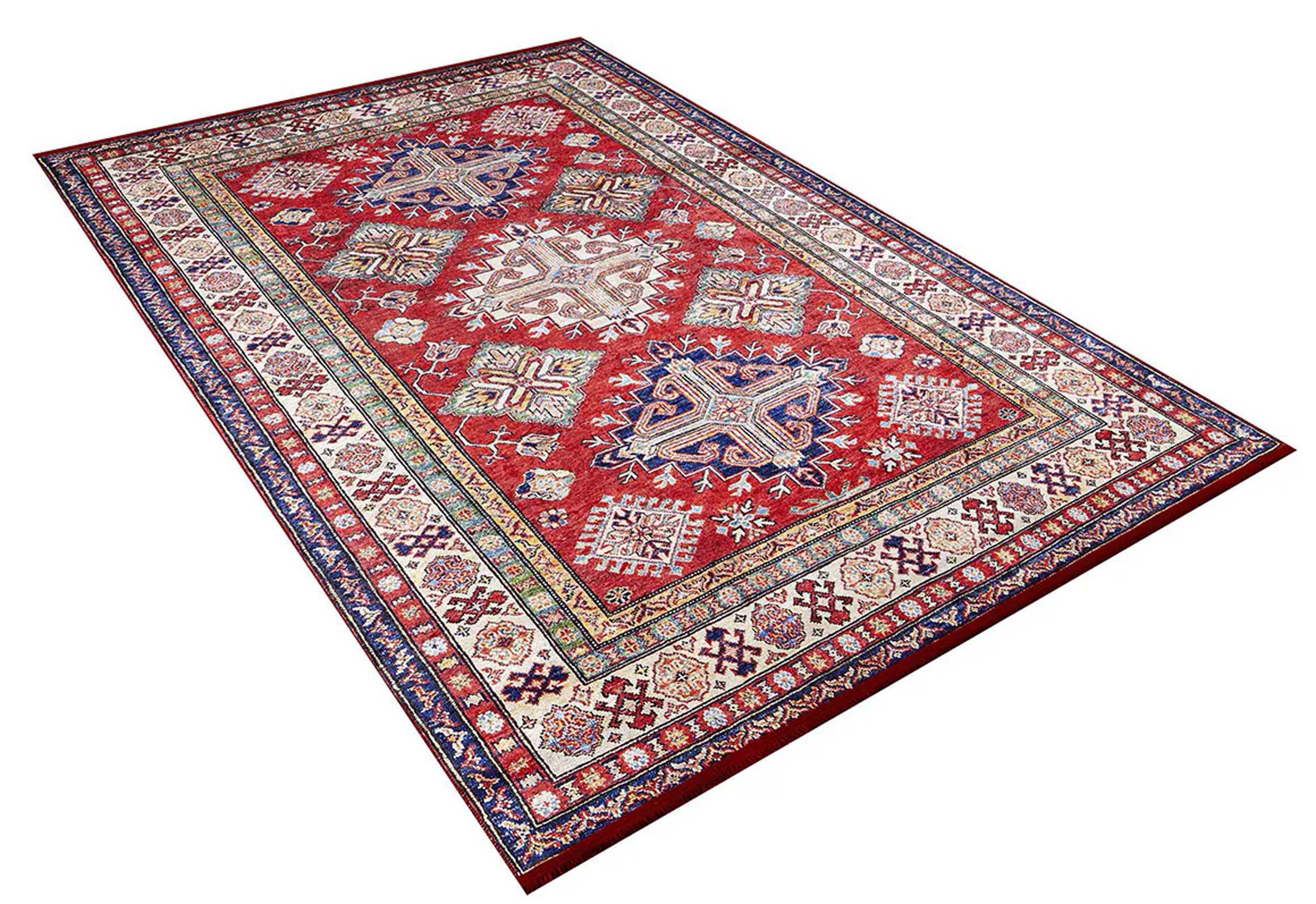 Tufa Turkish Kilim Red Beige Rug