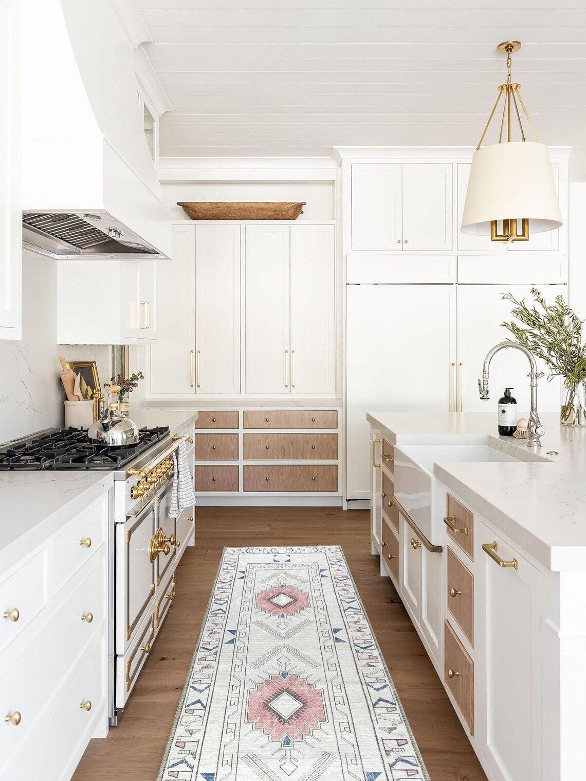 Tuta Rug Turkish Neutral Medallion white Beige Rug