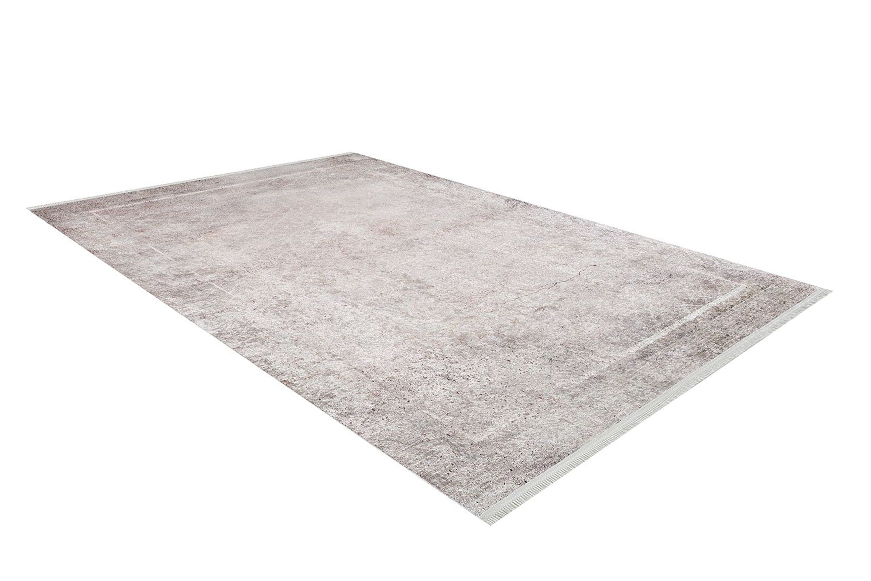 Vena Neutral Turkish Muted Beige Pearl White Rug