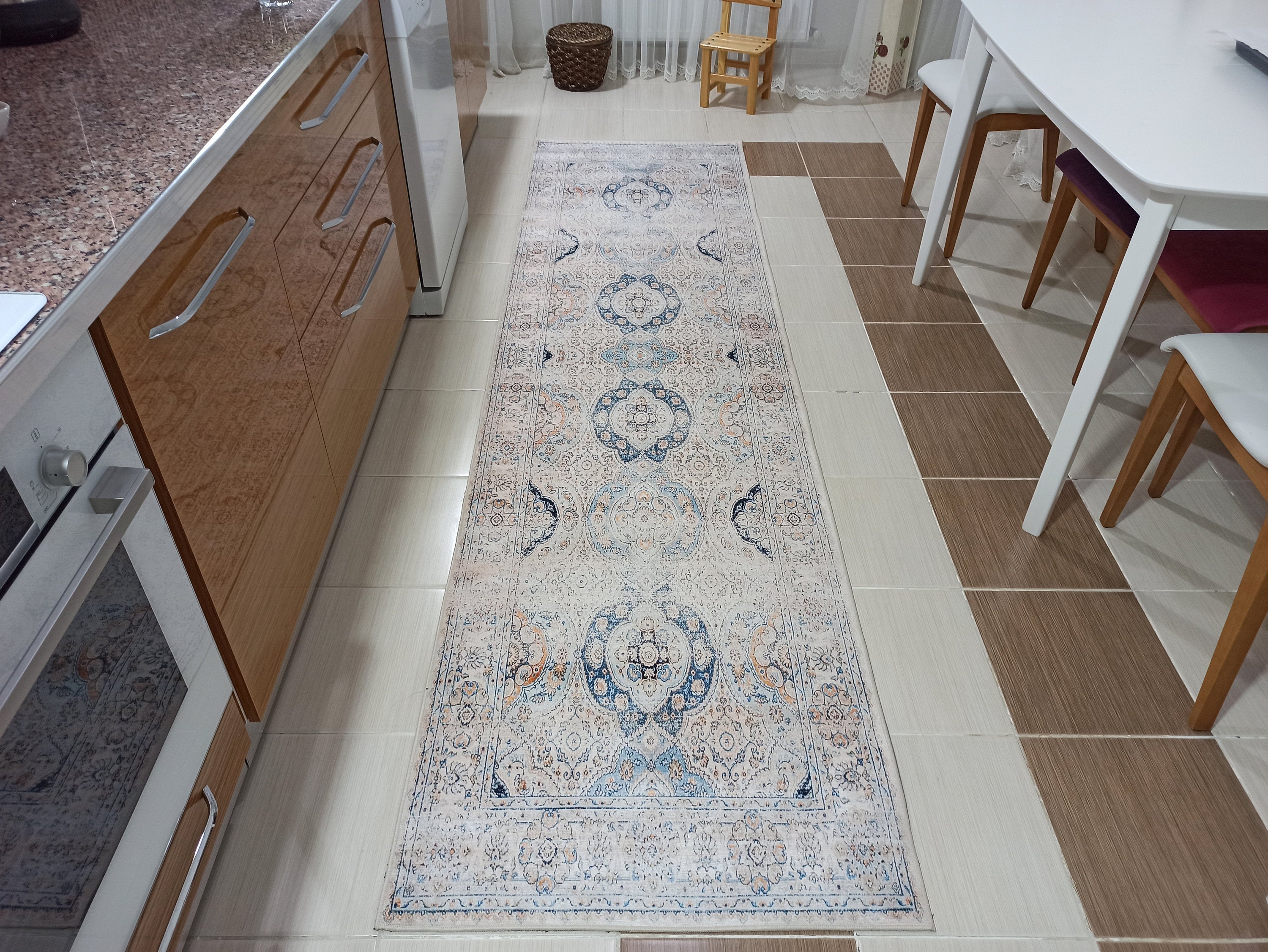 Zayra Rug Persian style Natural Ivory Beige Rug