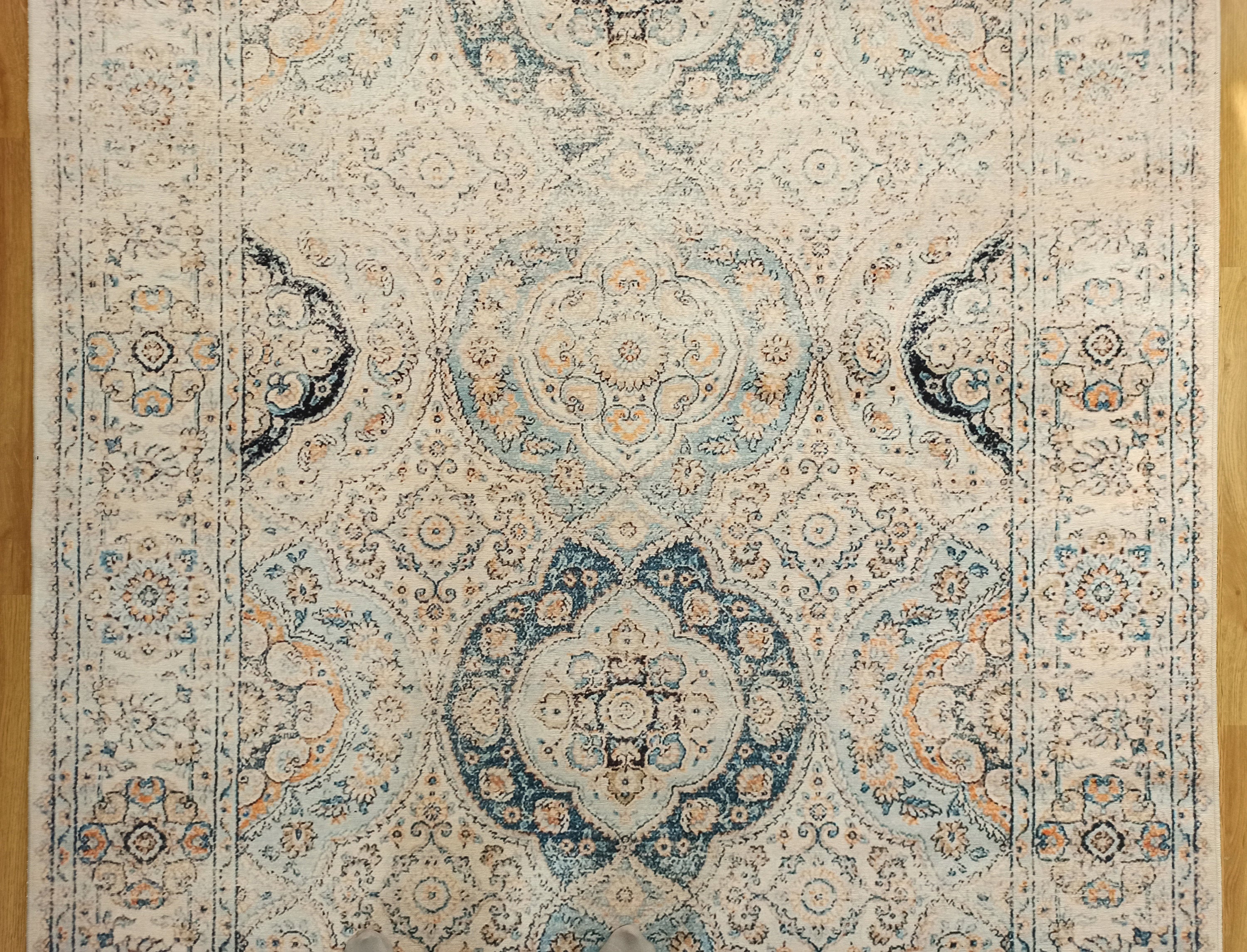 Zayra Rug Persian style Natural Ivory Beige Rug