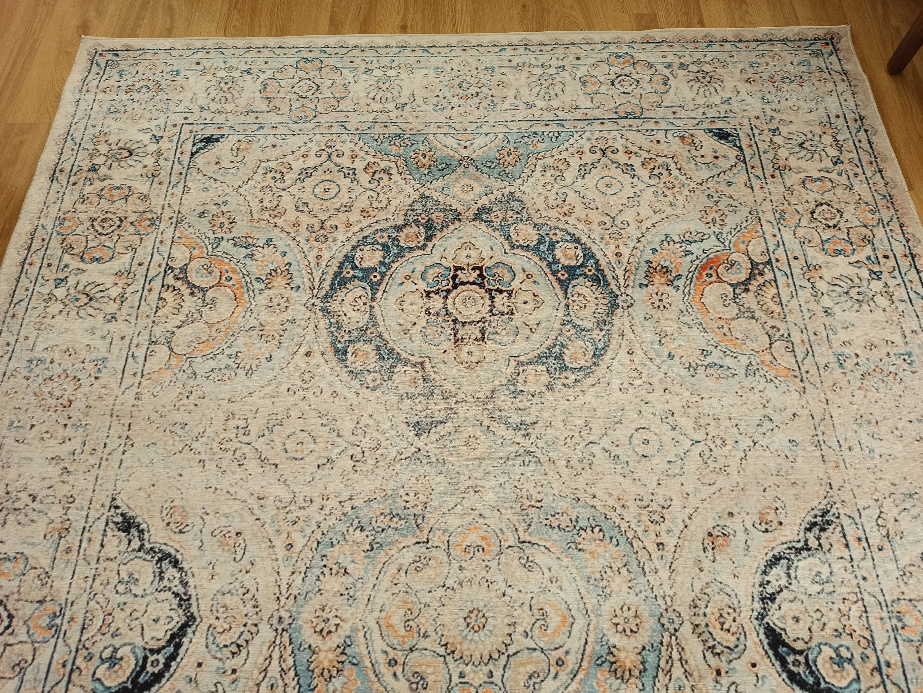 Zayra Rug Persian style Natural Ivory Beige Rug