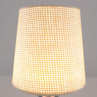 8-inch Vintage Silver Cordless LED Table Lamp